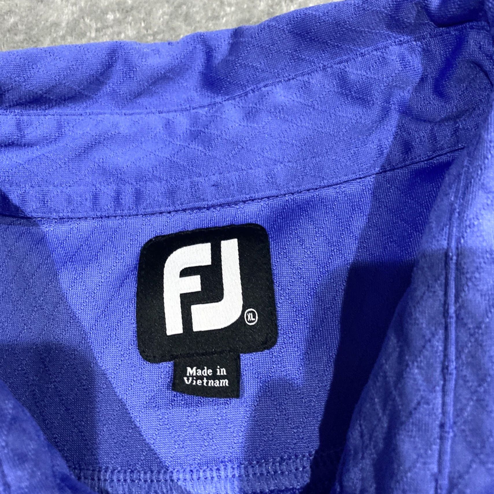 Footjoy FootJoy Logo Embroidered Mens XL Golf Polo Shirt Size US XL / EU 56 / 4 - 3 Thumbnail