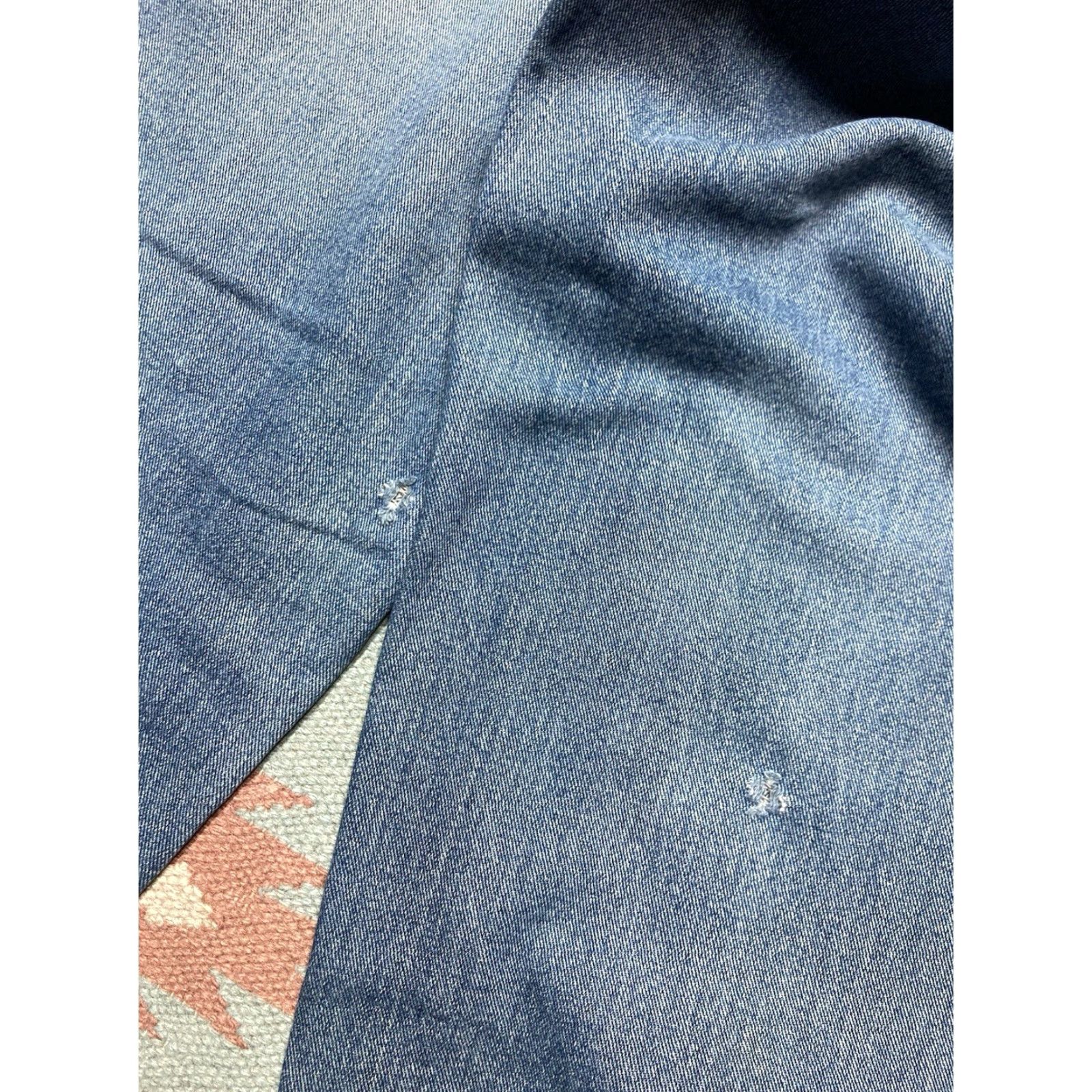 Fubu VINTAGE FUBU Jeans Men 34 Hip Hop Wide-Leg Blue 34x33 JNCO style Grunge Baggy Size US 34 / EU 50 - 3 Thumbnail