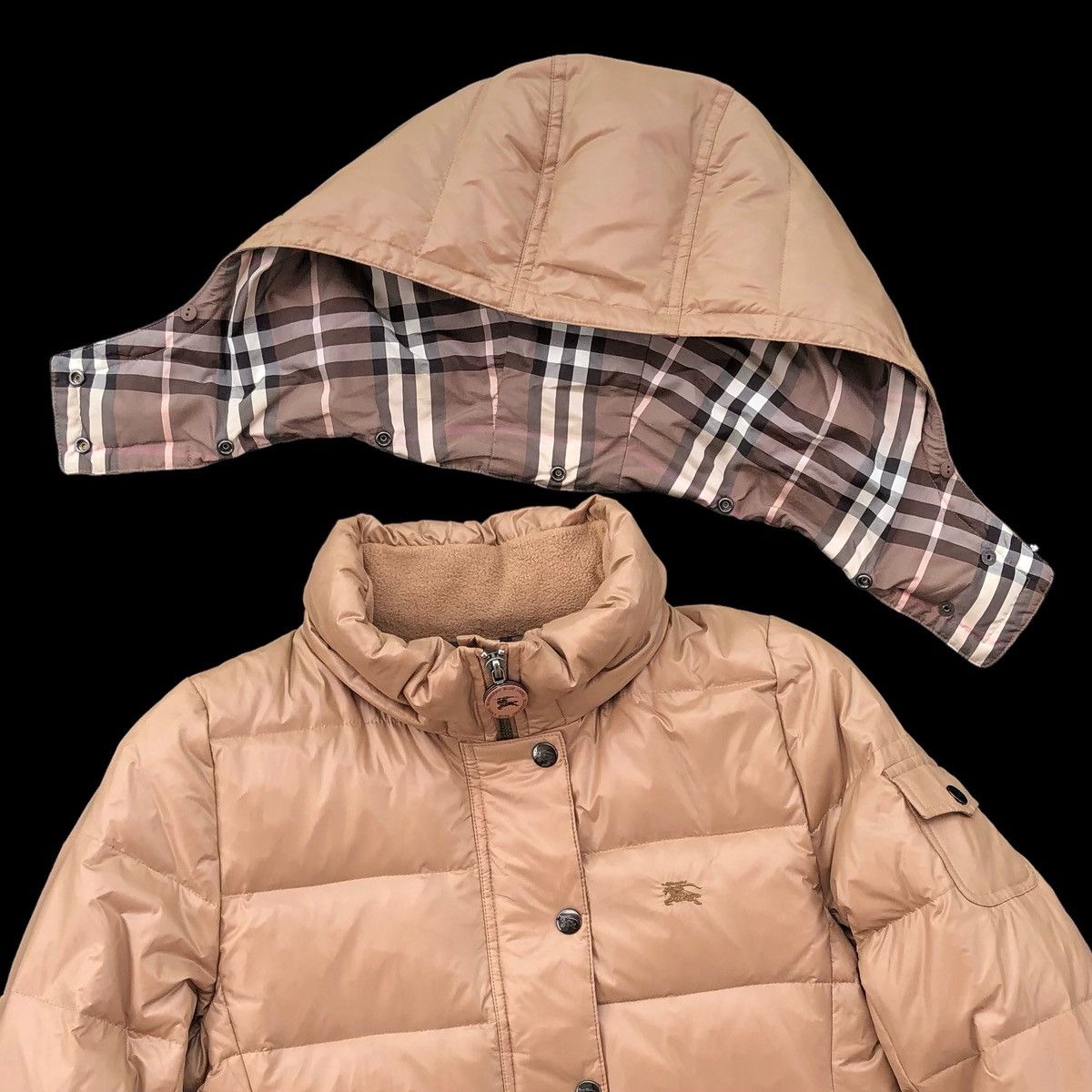Burberry Burberry Blue Label Raccon Down Puffer Jacket Remove Hoodie Size S / US 4 / IT 40 - 16 Thumbnail