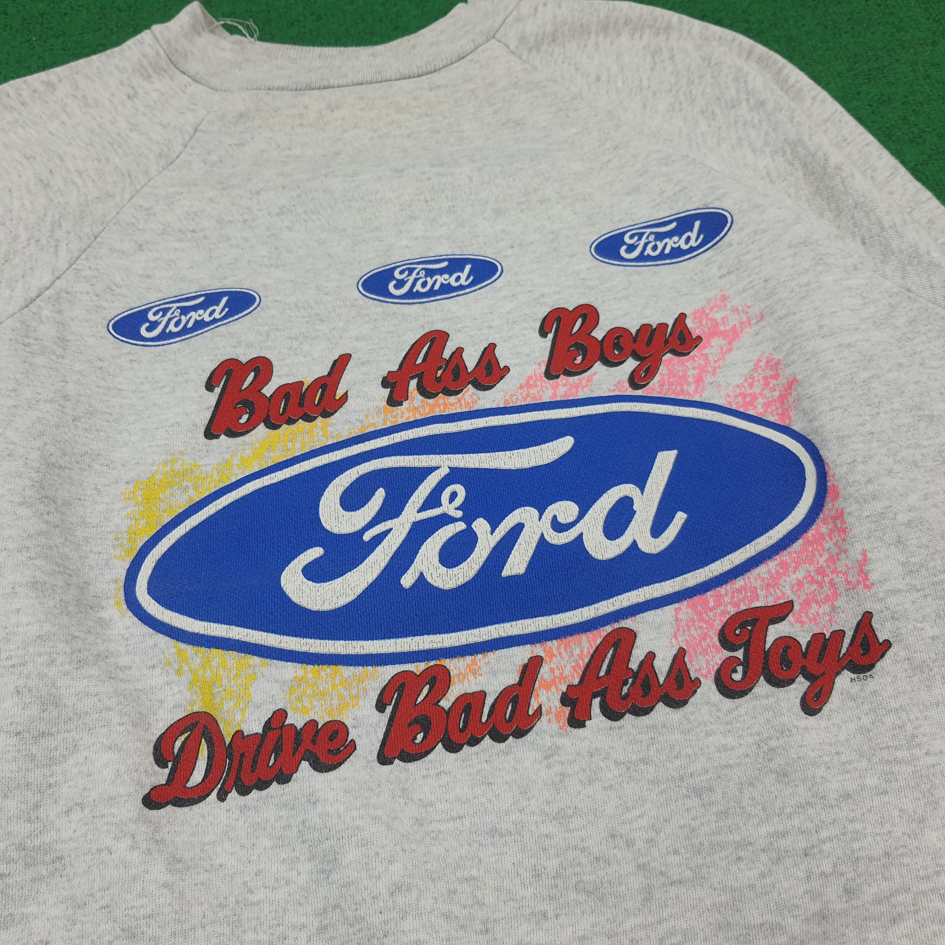 Ford Vintage Ford American Motorsports Sweatshirt C298N15 Size US L / EU 52-54 / 3 - 2 Thumbnail