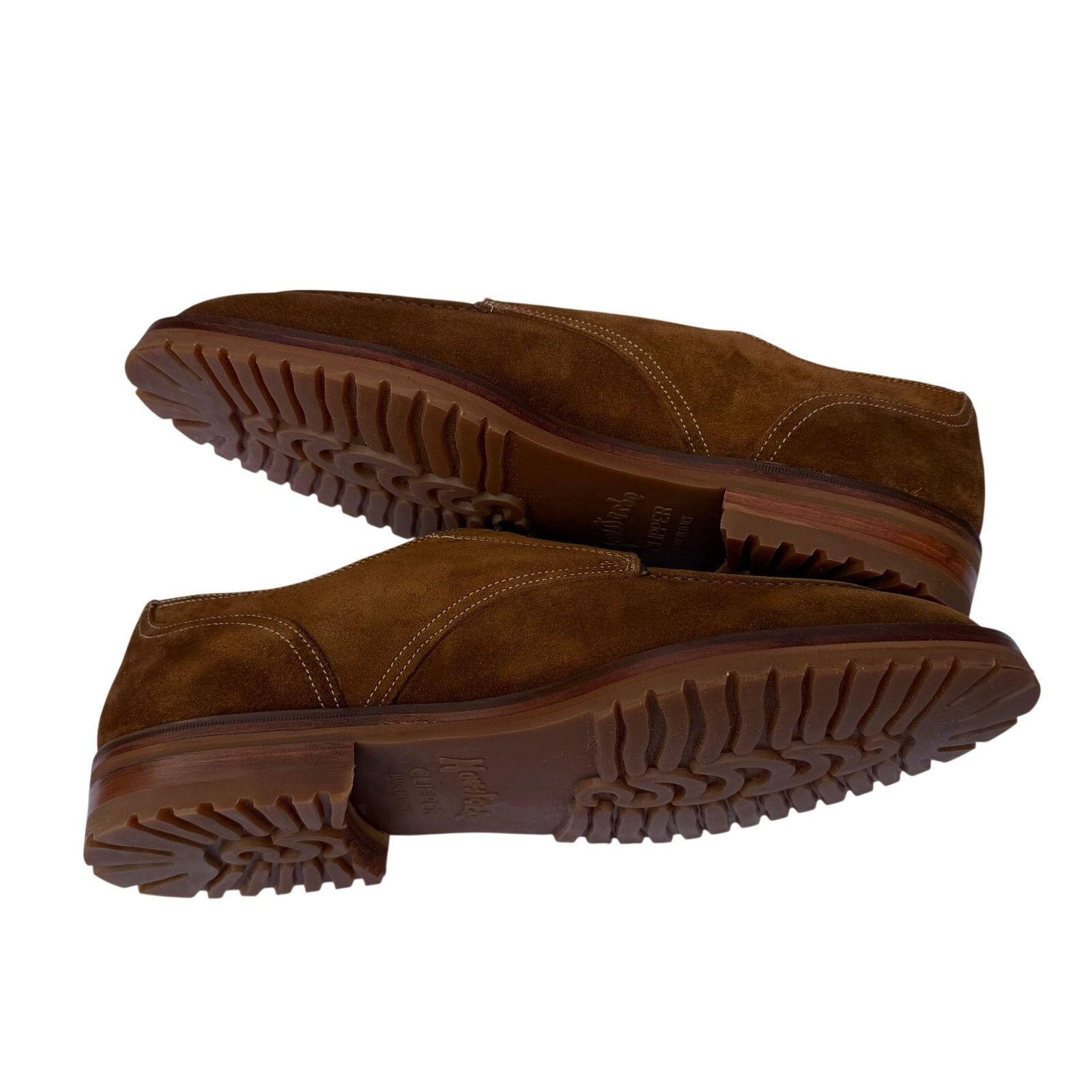 Zelli Zelli Suede Leather Norwegian Split-Toe Derby Shoes 10.5 Size US 10.5 / EU 43-44 - 4 Thumbnail