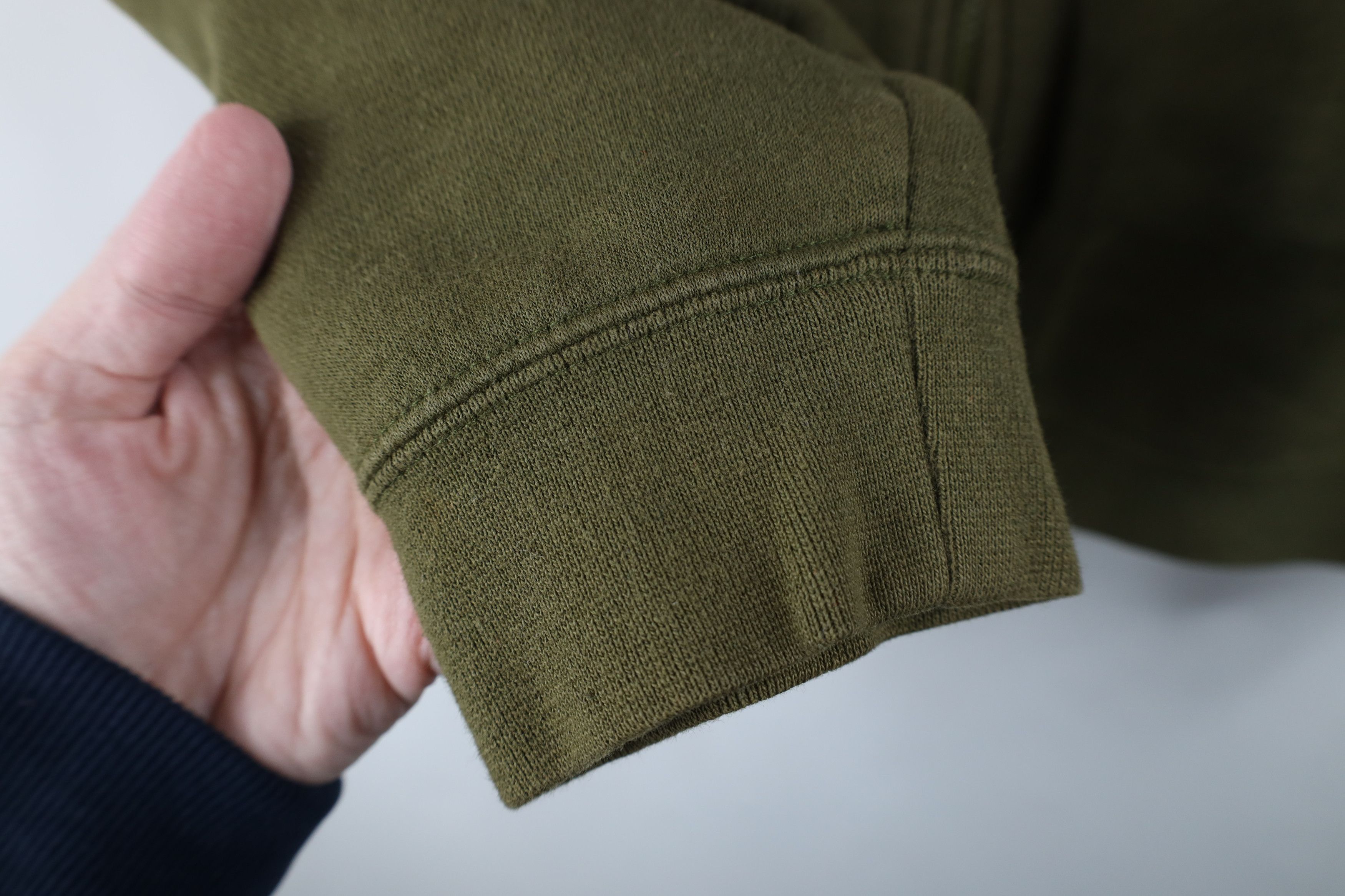 Nike Vintage Y2K Nike Mini Swoosh Full Zip Hoodie Olive Green Size US S / EU 44-46 / 1 - 7 Thumbnail