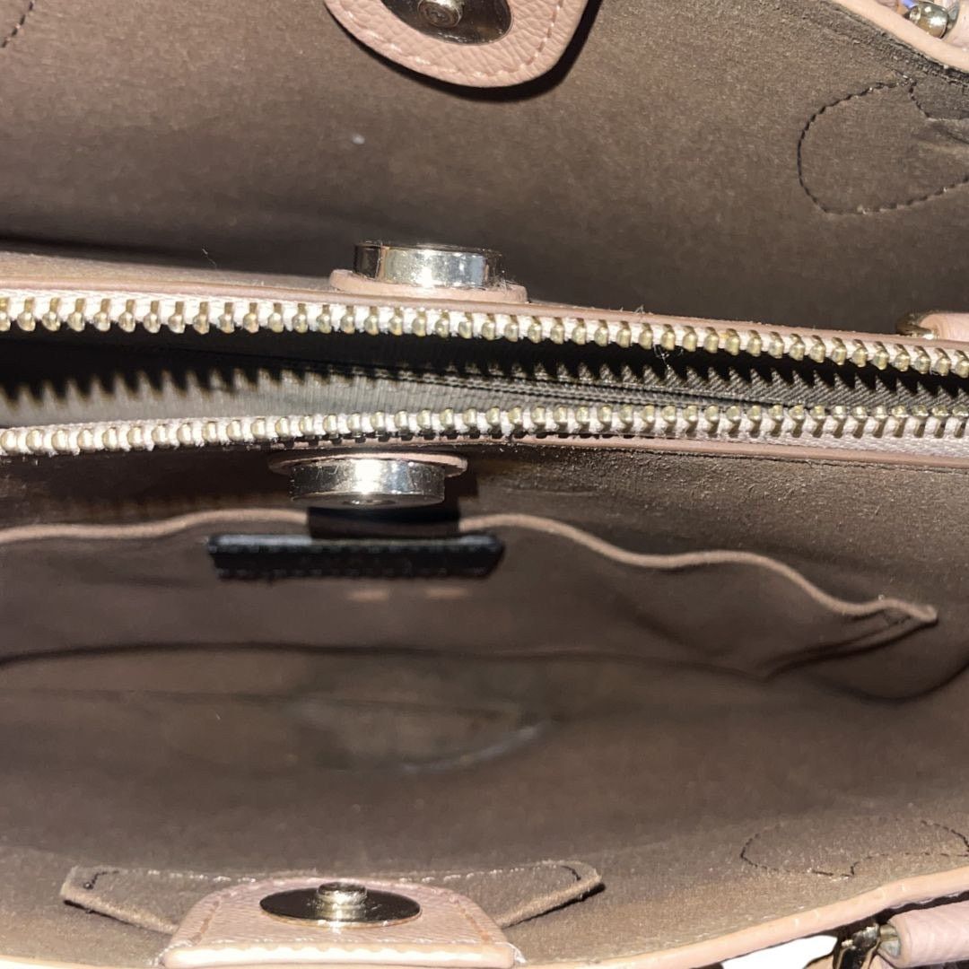 Furla Furla Small Satchel Grain Leather Top Handle Compartments Size ONE SIZE - 5 Thumbnail