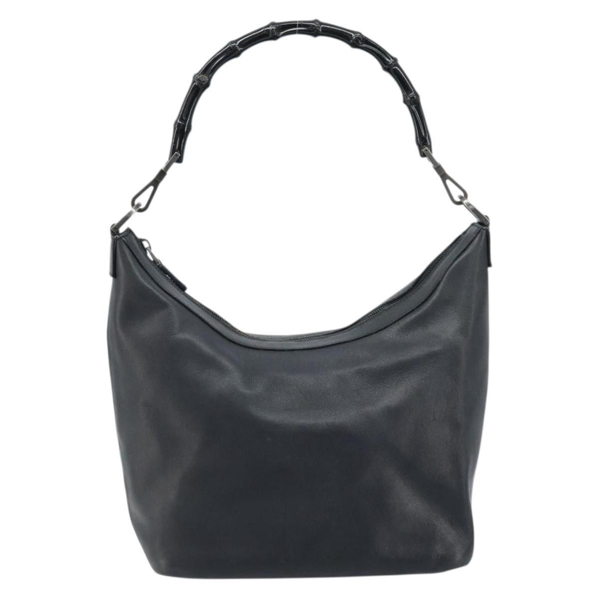 Gucci Gucci Vintage Bamboo Hobo Leather Size ONE SIZE - 1 Thumbnail