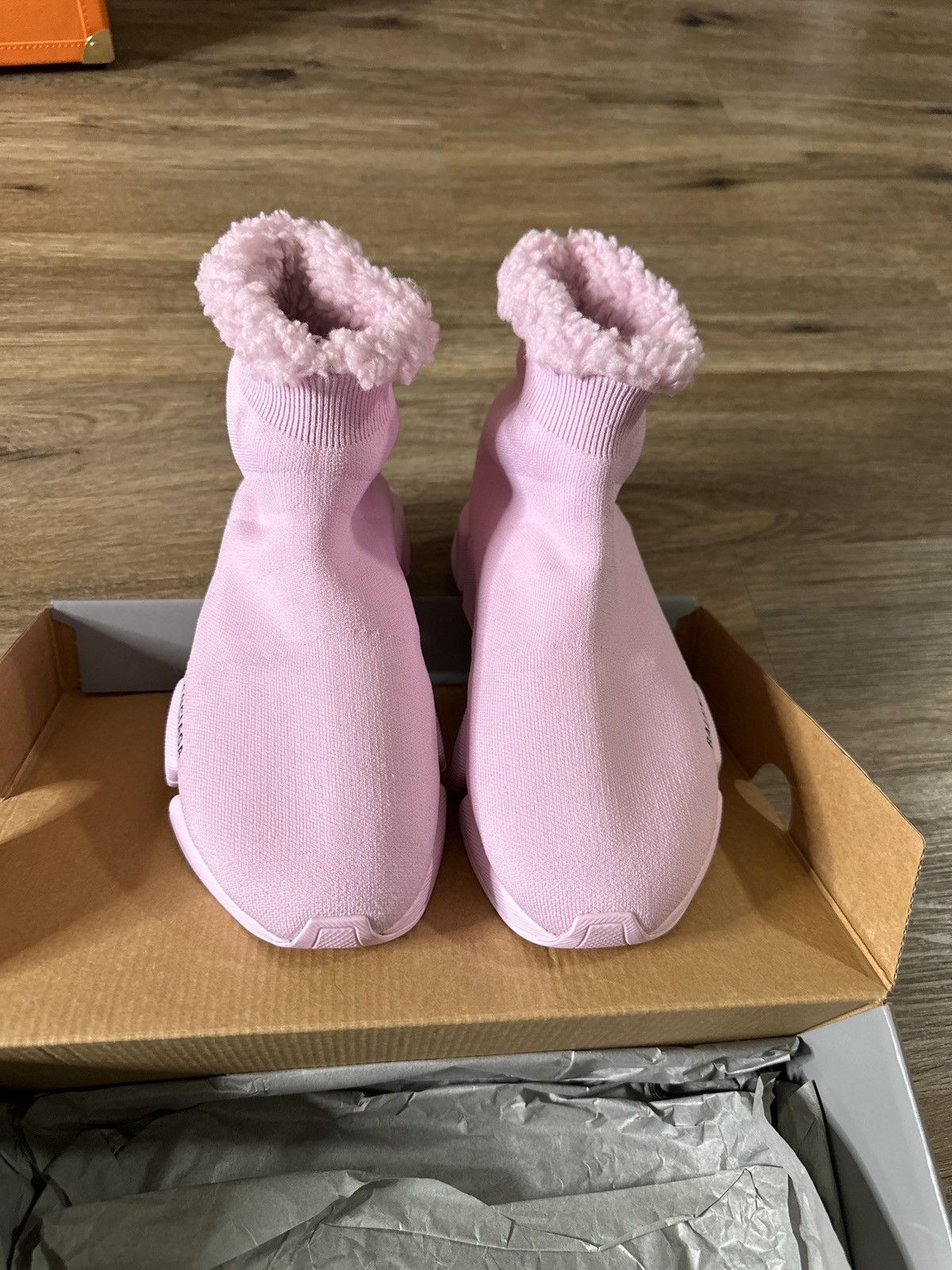 Balenciaga Balenciaga Wmns Recycled Speed 2.0 Sneaker 'Pink' Size US 8.5 / IT 38.5 - 4 Thumbnail