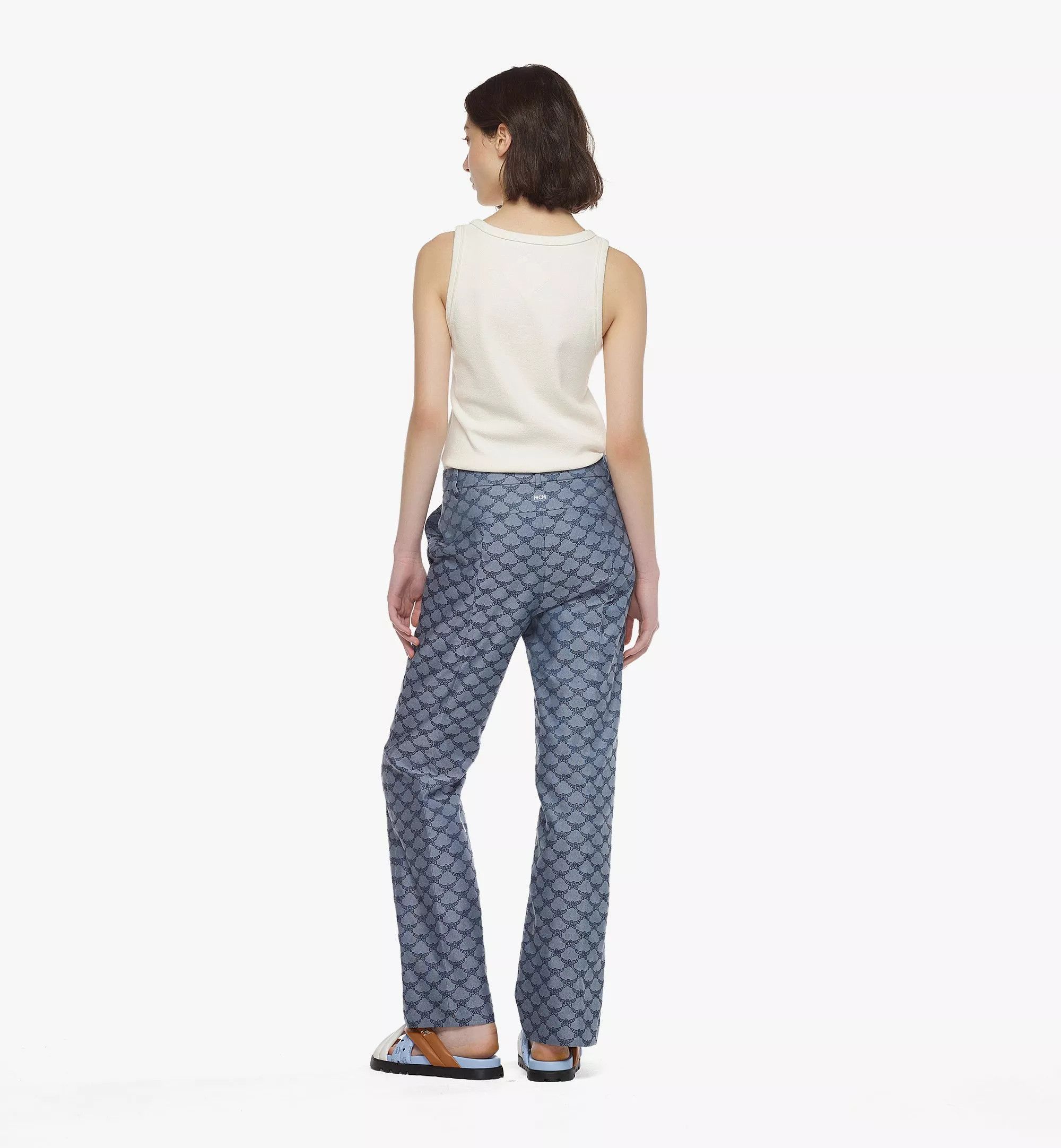 MCM o1mt1gz1224 Straight Pant in Indigo Size 26" / US 2 / IT 38 - 5 Thumbnail