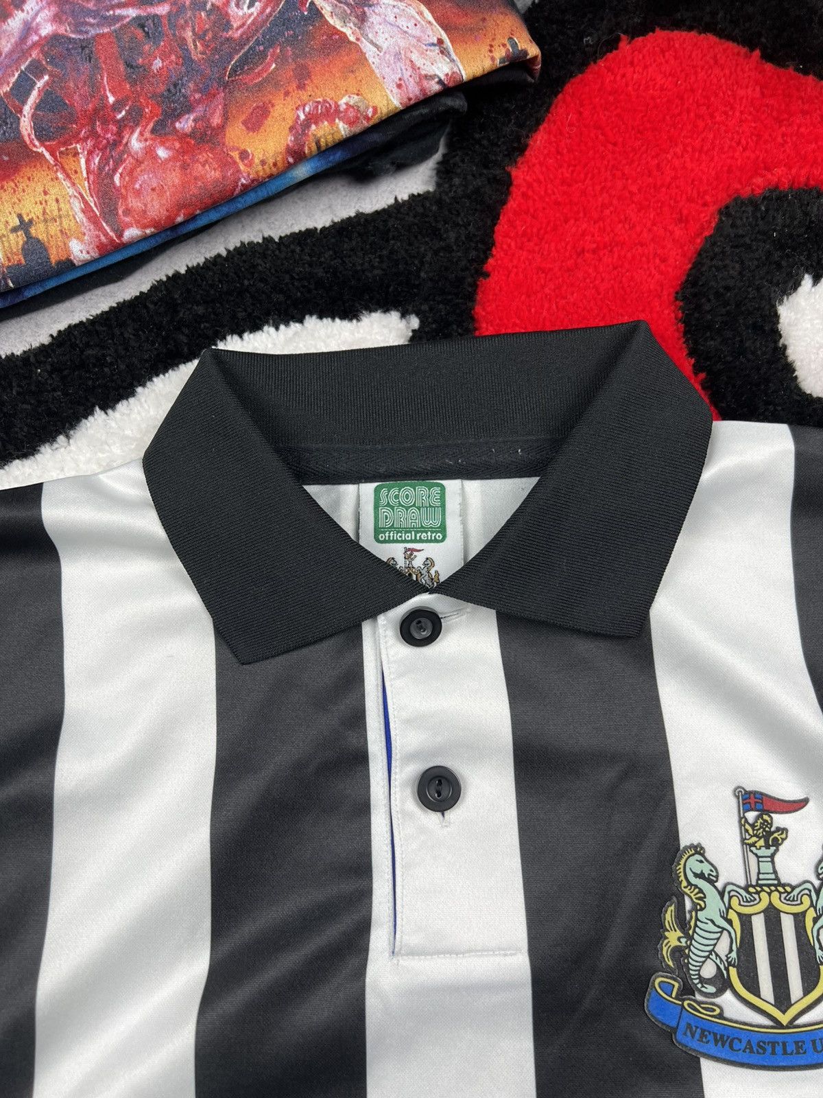 Vintage Vintage Replica New Castle 90s Blockcore Y2K Soccer Jersey Size US S / EU 44-46 / 1 - 5 Thumbnail