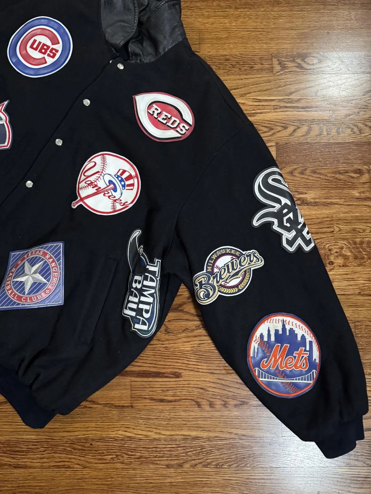 Jeff Hamilton Vintage Jeff Hamilton MLB Jacket (Size 6XL) Size US XXL / EU 58 / 5 - 2 Thumbnail
