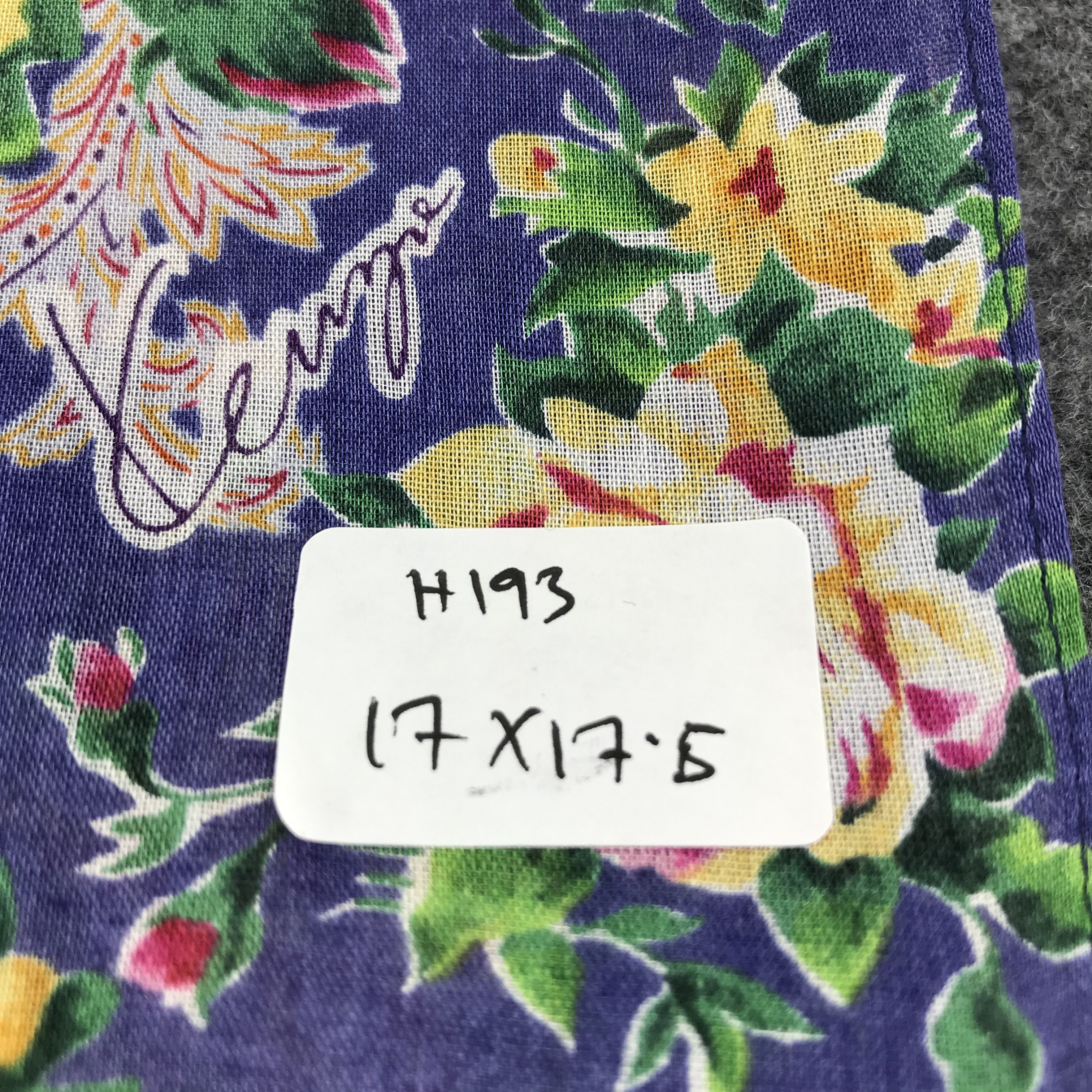 Kenzo Kenzo Floral Handkerchief Neckerchief Bandana H193 Size ONE SIZE - 7 Thumbnail