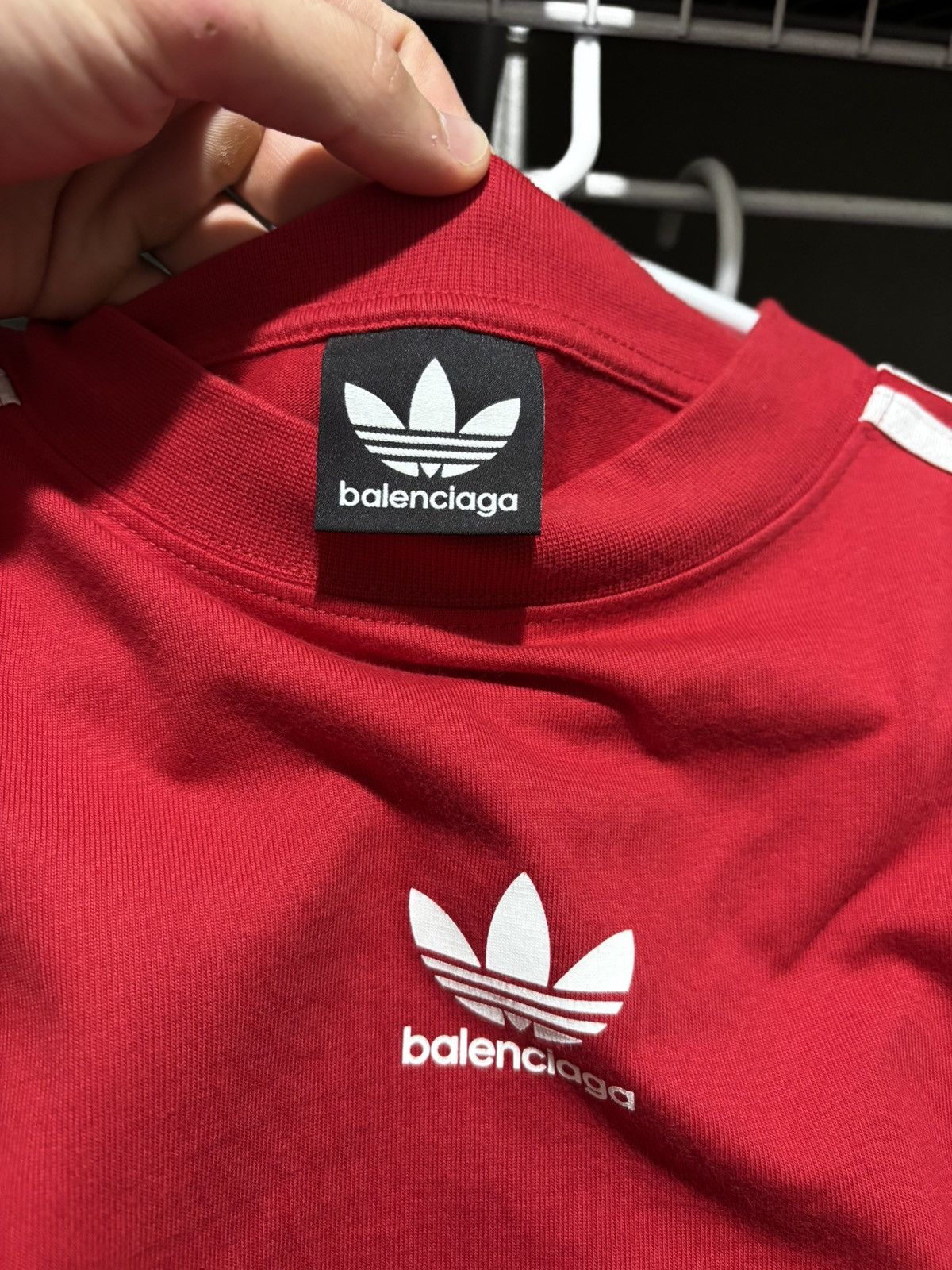 Adidas × Balenciaga Balenciaga Adidas Oversized T-shirt Size US M / EU 48-50 / 2 - 3 Thumbnail