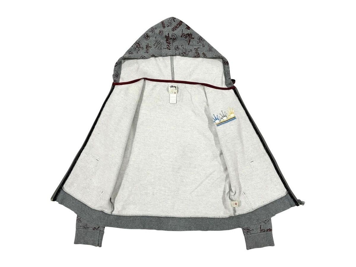 Stussy Stussy Girl Oldskool Fullprint Rasta Fullzip Hoodie Jacket Size US S / EU 44-46 / 1 - 4 Thumbnail
