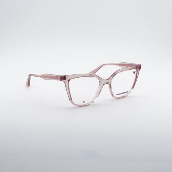Karl Lagerfeld Karl Lagerfeld KL6155 652 Eyeglasses Antique Rose 53mm Size ONE SIZE - 6 Thumbnail