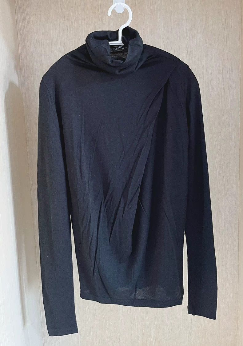 Ann Demeulemeester Ann Demeulemeester High Neck Tencel Top Size US XS / EU 42 / 0 - 1 Thumbnail