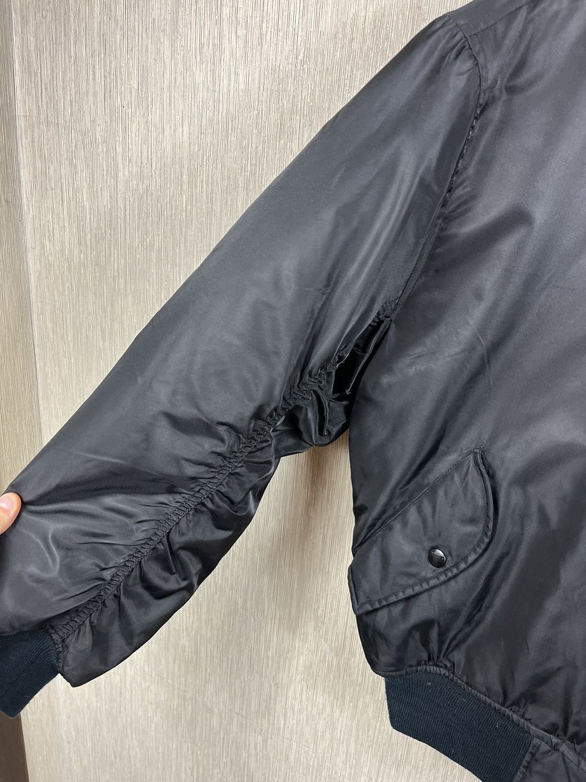 Vintage Vintage MA-1 military nylon bomber boxy jacket flyers Size US S / EU 44-46 / 1 - 12 Thumbnail