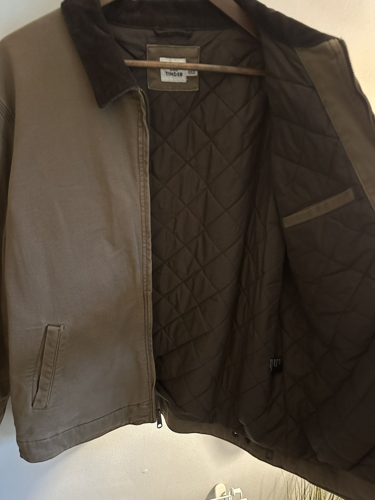 Flint And Tinder Flint and Tinder Mason Canvas Work Jacket Washed Earth L Size US L / EU 52-54 / 3 - 5 Thumbnail