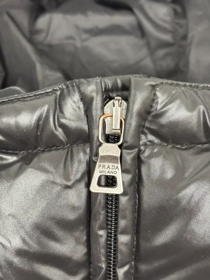 Prada FW2010 Prada Black Nylon Quilted Puffer Jacket Size US M / EU 48-50 / 2 - 11 Thumbnail
