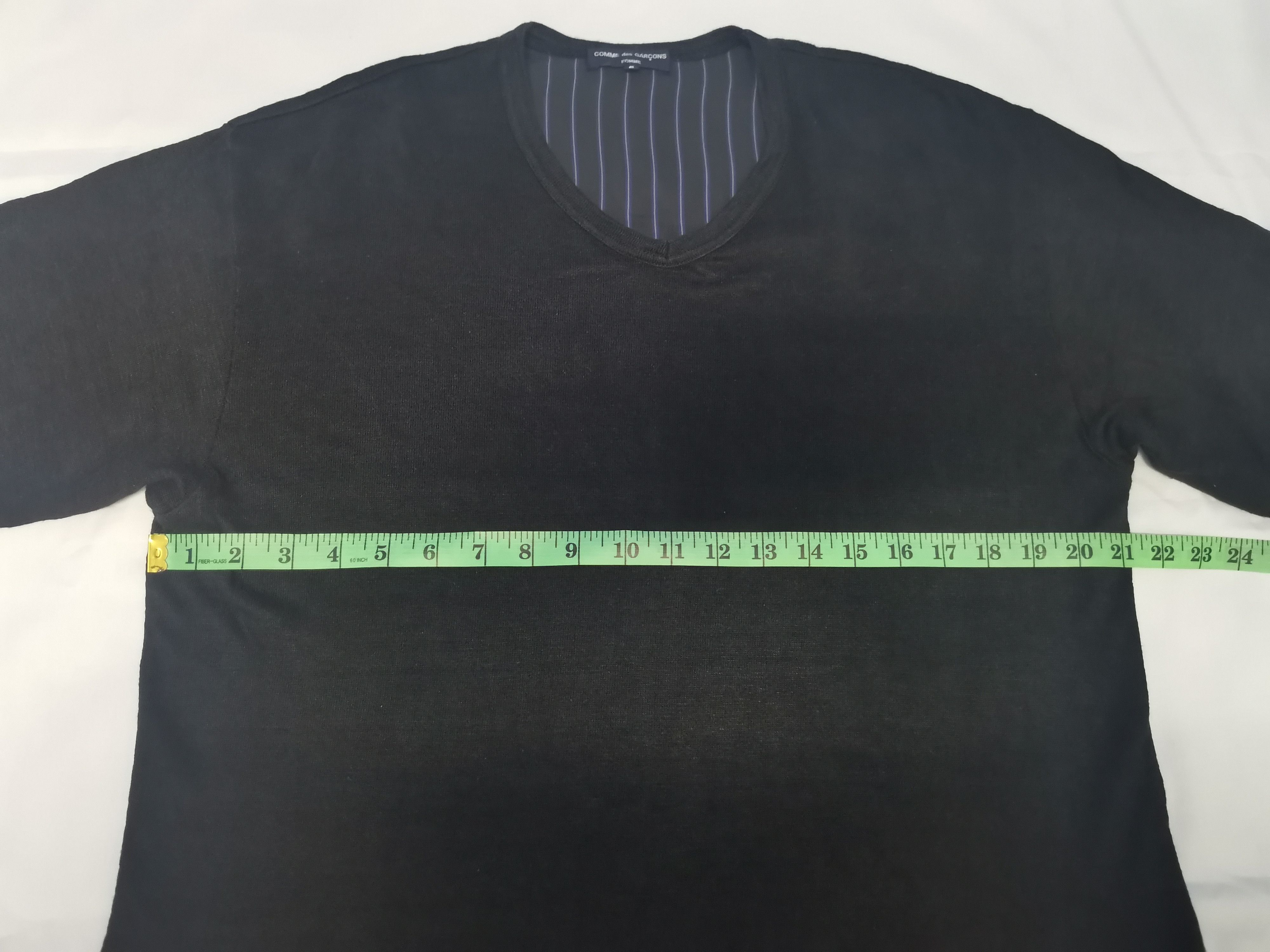 Comme des Garcons Vintage Comme des Garcons Homme Plain Tee Oversize Size US S / EU 44-46 / 1 - 6 Thumbnail