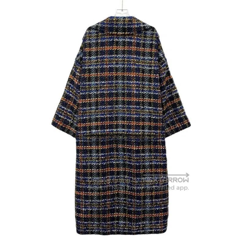 Chanel Chanel Tweed Plaid Wool Coat. Size US XS / EU 42 / 0 - 2 Thumbnail
