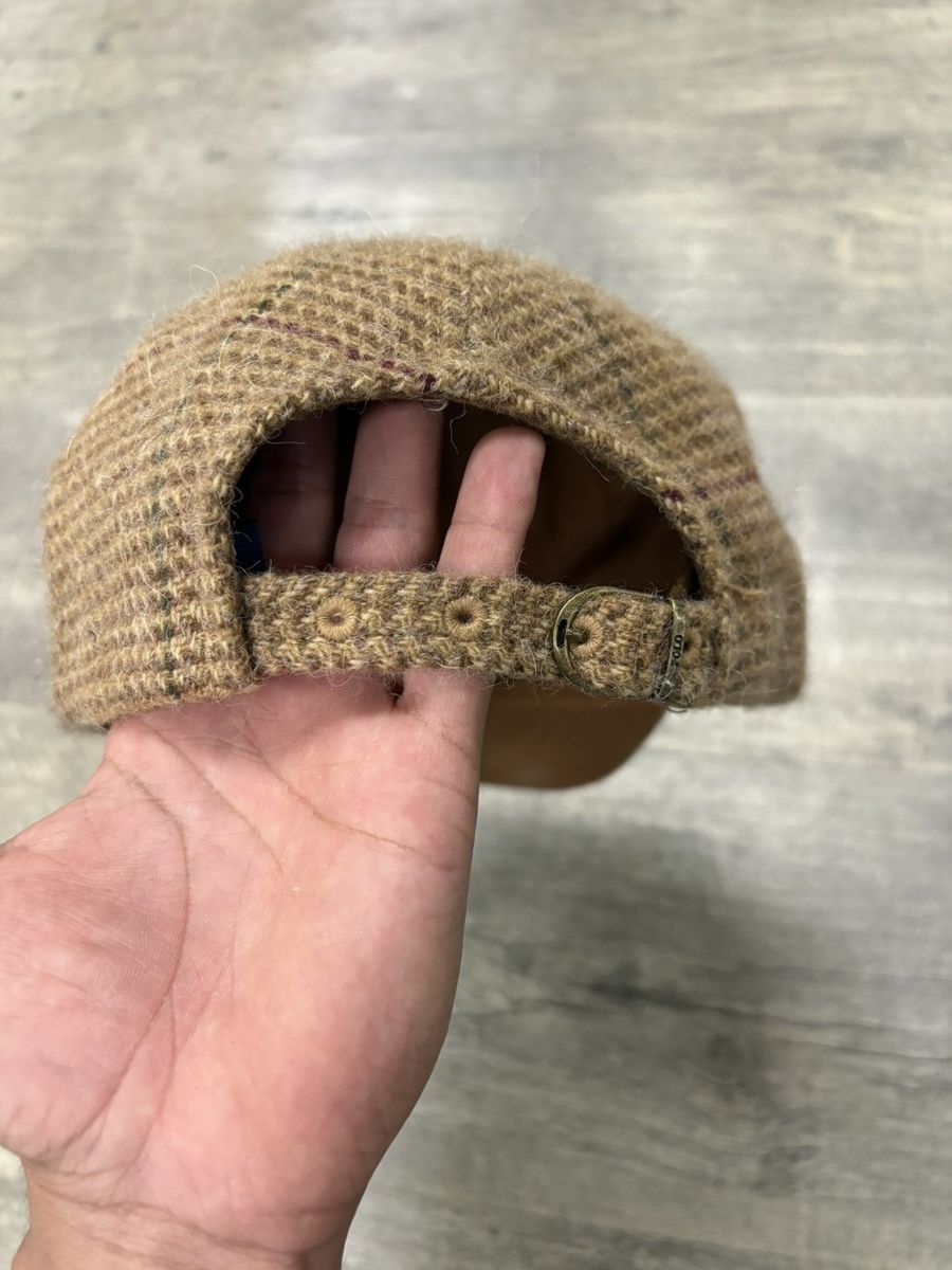Polo Ralph Lauren Polo Ralph Lauren Wool Tweed Leather Baseball Hat Cap Size ONE SIZE - 3 Thumbnail