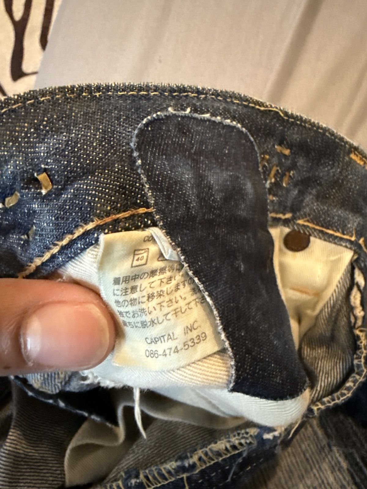 Kapital Kountry Kapital Kountry Selvage Studded Denim Size US 34 / EU 50 - 8 Thumbnail