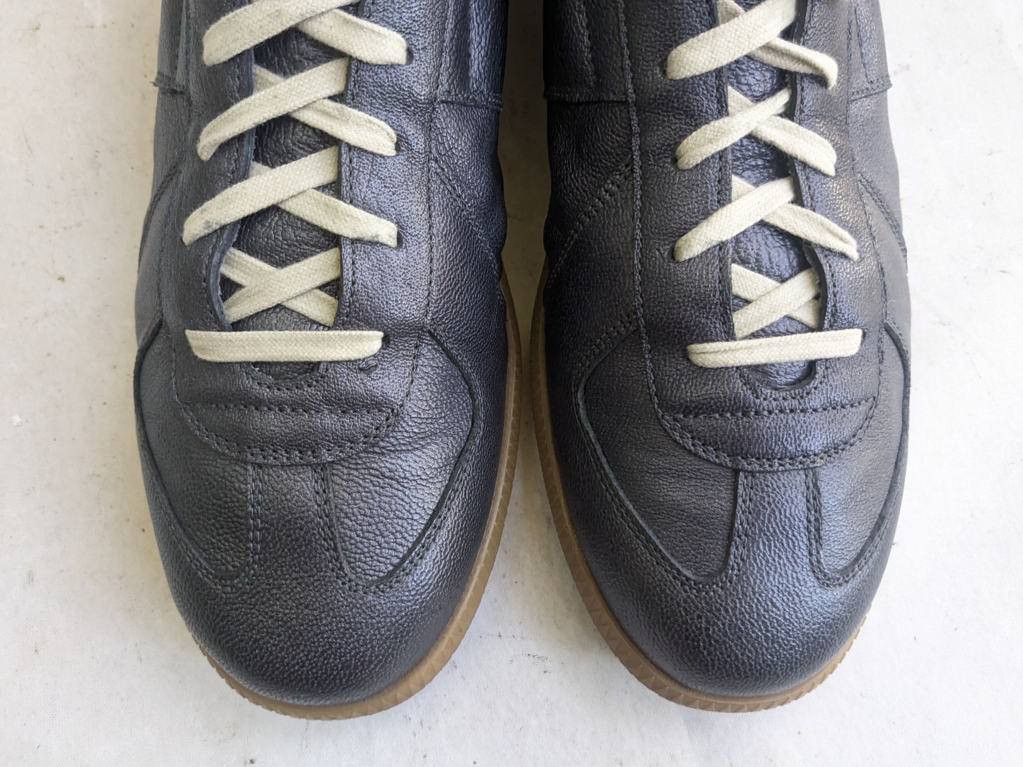 Maison Margiela Margiela Replica Size 42 9 Silver Gum Low Tops Size US 9 / EU 42 - 2 Thumbnail