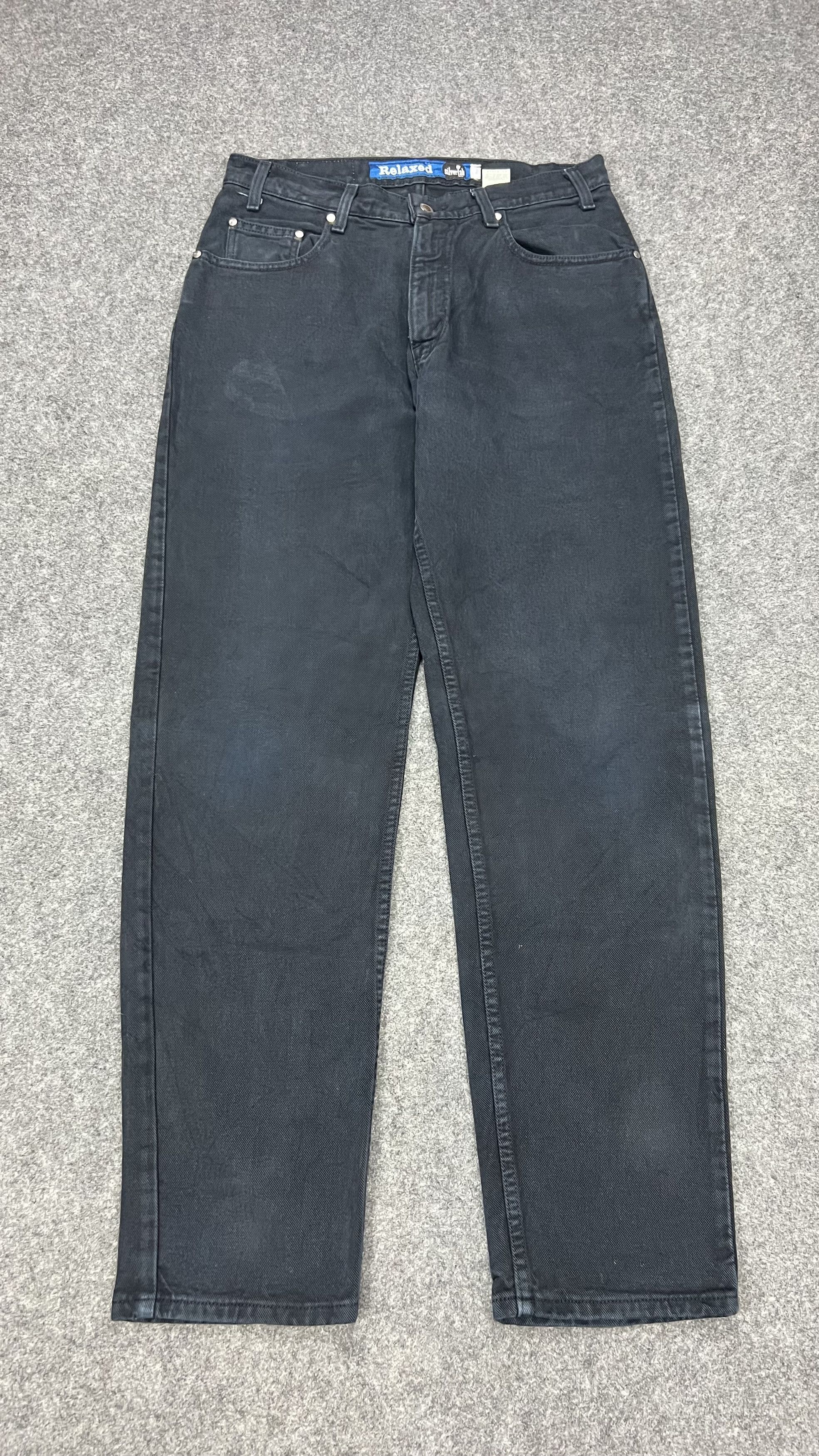 Levi's Black Baggy Levis Silver Tab Size US 33 - 1 Thumbnail