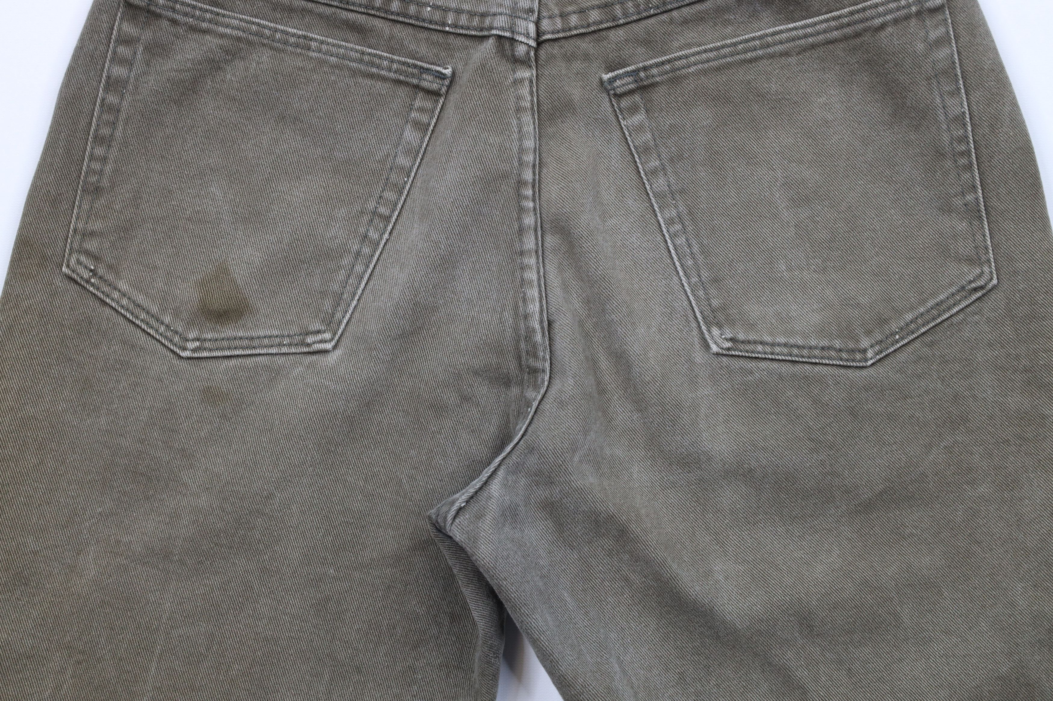 Vintage × Wrangler Vintage 90s Wrangler Jean Shorts Jorts Green Cotton USA Size US 32 / EU 48 - 11 Thumbnail