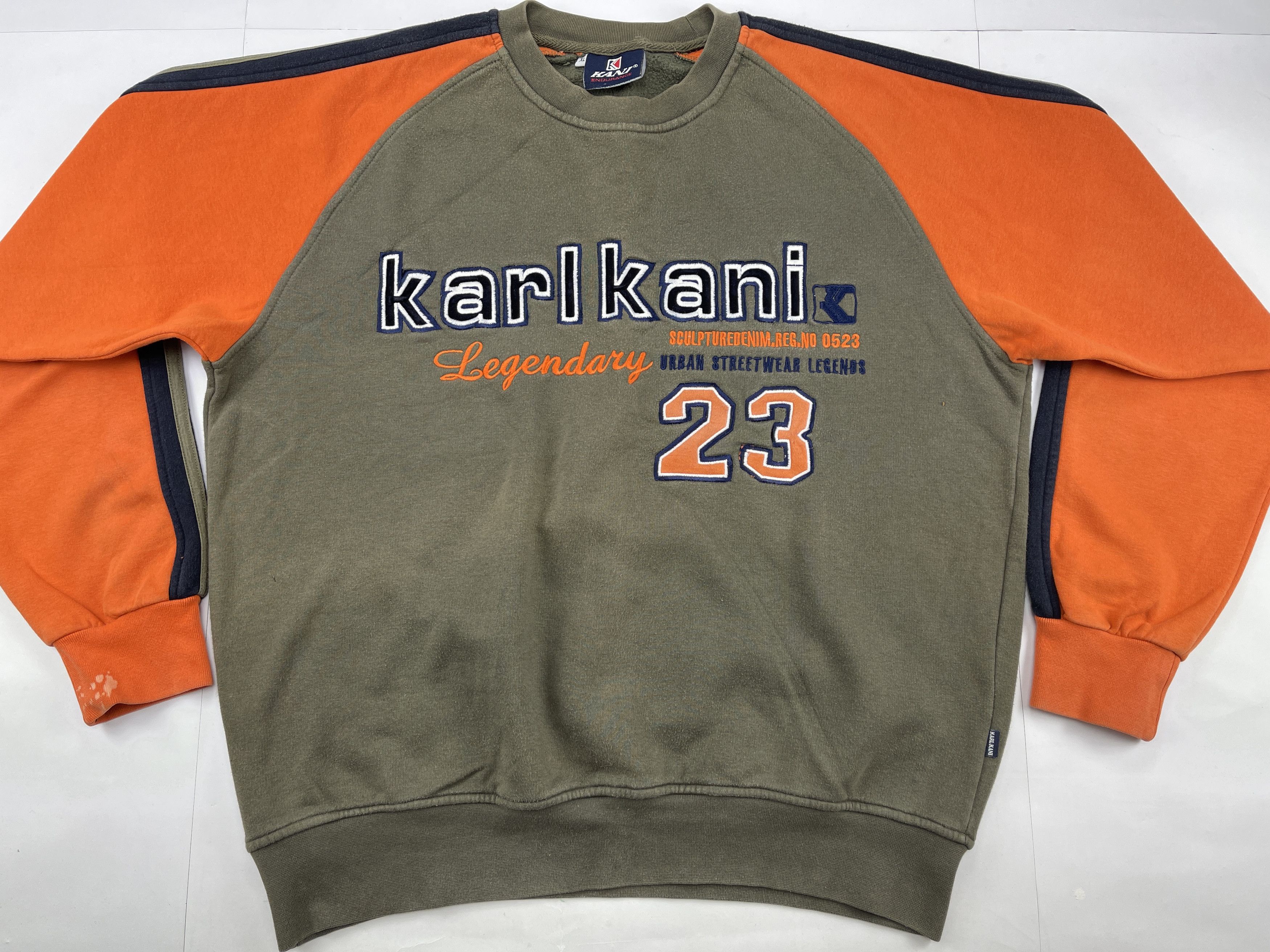 Karl Kani KARL KANI sweatshirt, Kani Endurance vintage 90s hip hop, XL Size US XL / EU 56 / 4 - 6 Thumbnail