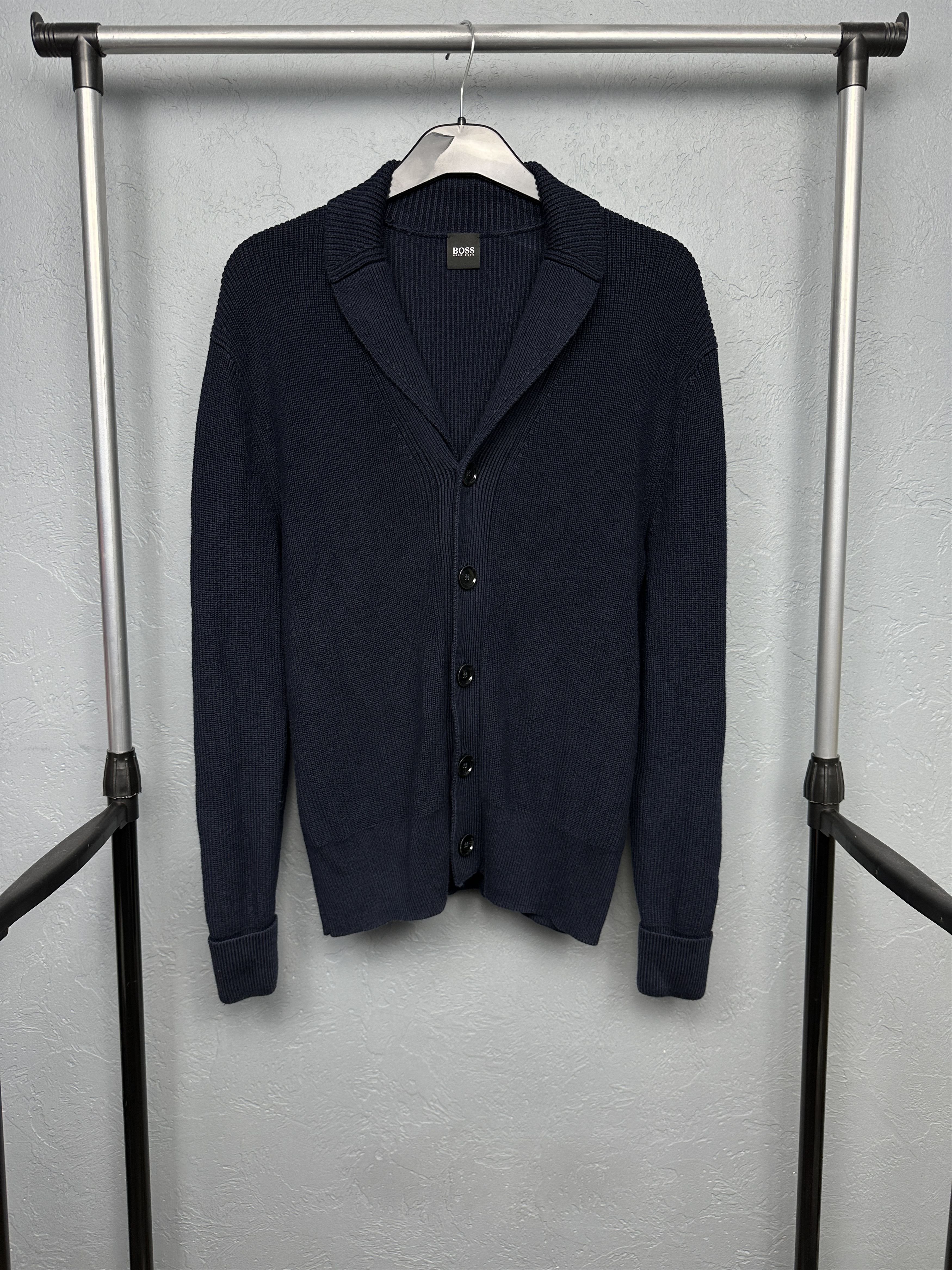 Hugo Boss Hugo Boss Mens Knit Cardigan Sweater Size US M / EU 48-50 / 2 - 1 Thumbnail