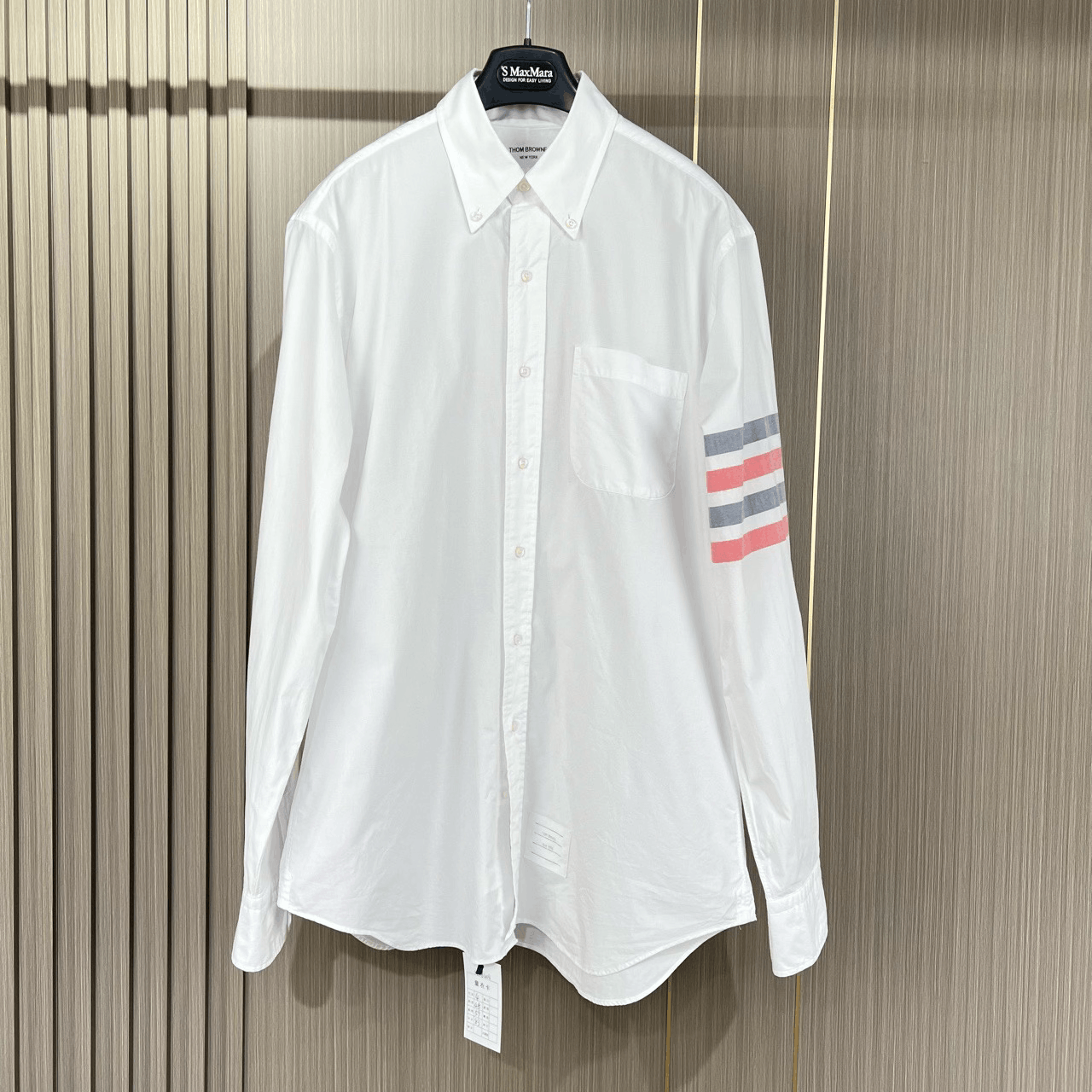Thom Browne thom browne striped long sleeve shirt Size US M / EU 48-50 / 2 - 1 Thumbnail
