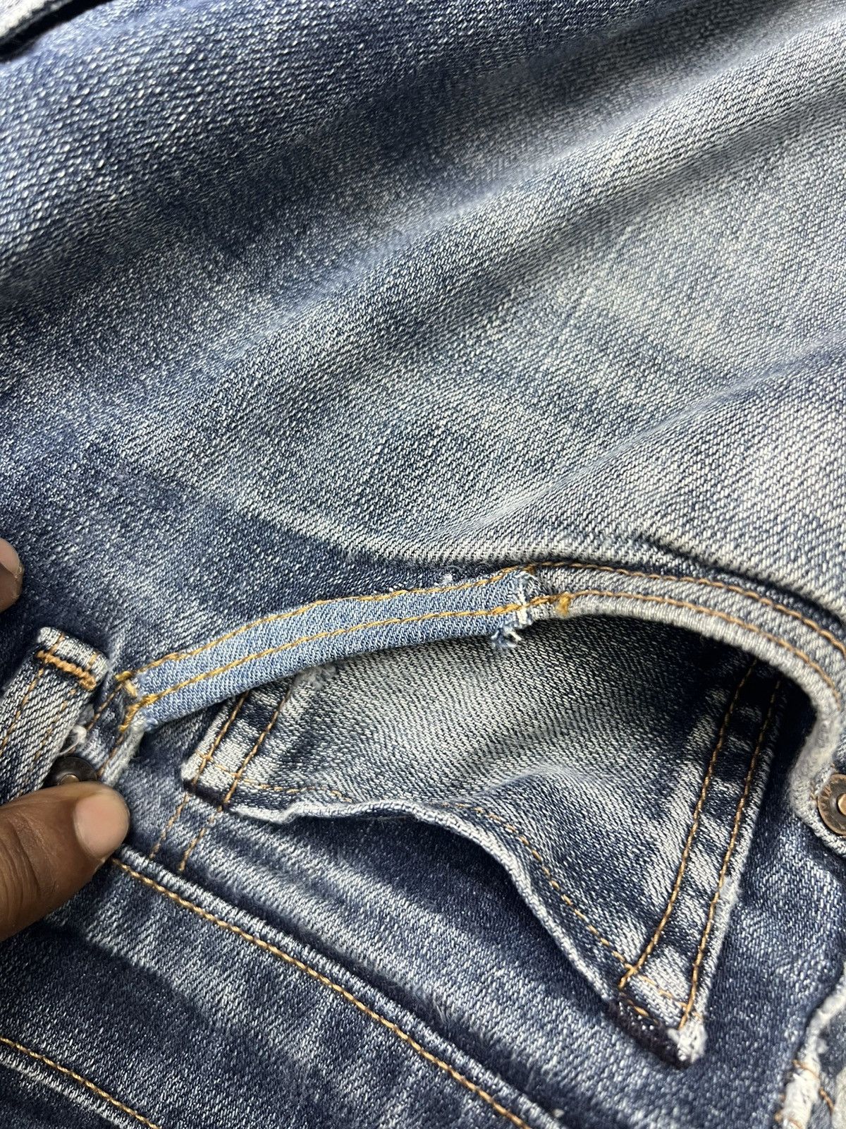 Levi's Made & Crafted ARCHIVES💥💥💥VTG JAPAN LEVIS BIG E 511 SALVAGED Size US 34 / EU 50 - 12 Thumbnail