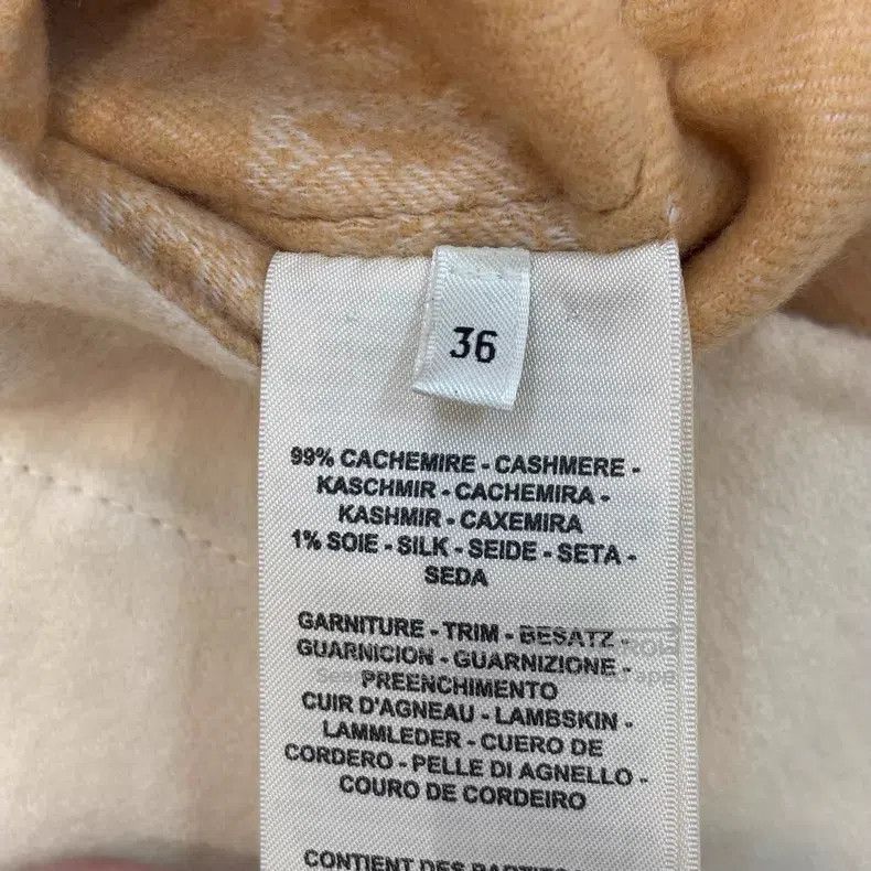 Hermes Hermes Solid color casual single-breasted round neck cashm Size XS / US 0-2 / IT 36-38 - 6 Thumbnail