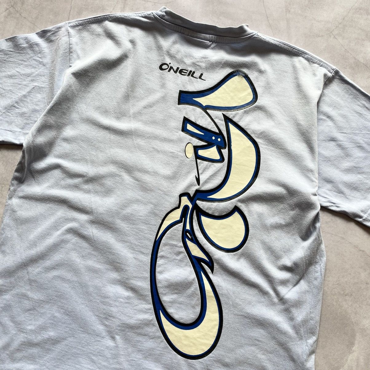 O'Neill × Vintage Vintage O’Neill Faded Quicksilver Billabong Vibe Tshirt Surf Size US M / EU 48-50 / 2 - 2 Thumbnail