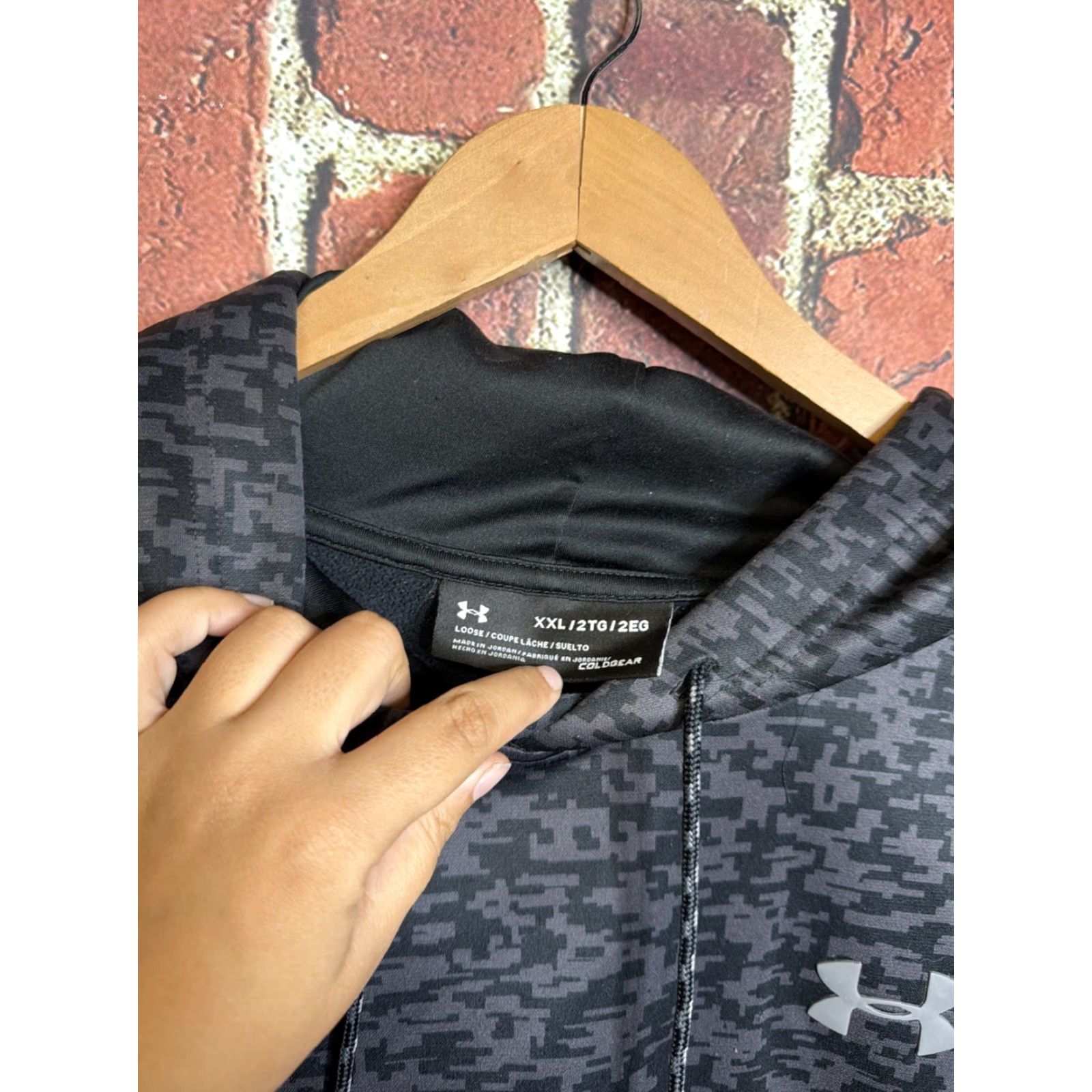 Under Armour Under Armour Hoodie Black Digital Camo Men’s XXL Pullover 2XL Sweatshirt Winter Pullover 2XL Mens Black Digital Camo Hoodie Under Armour Size US XXL / EU 58 / 5 - 2 Thumbnail