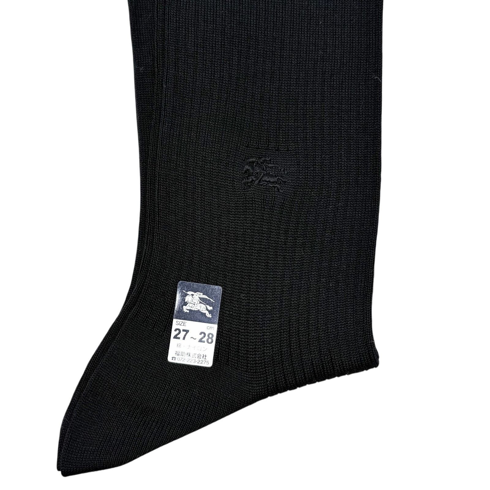 Burberry Burberry Black Dress Socks Size ONE SIZE - 5 Thumbnail