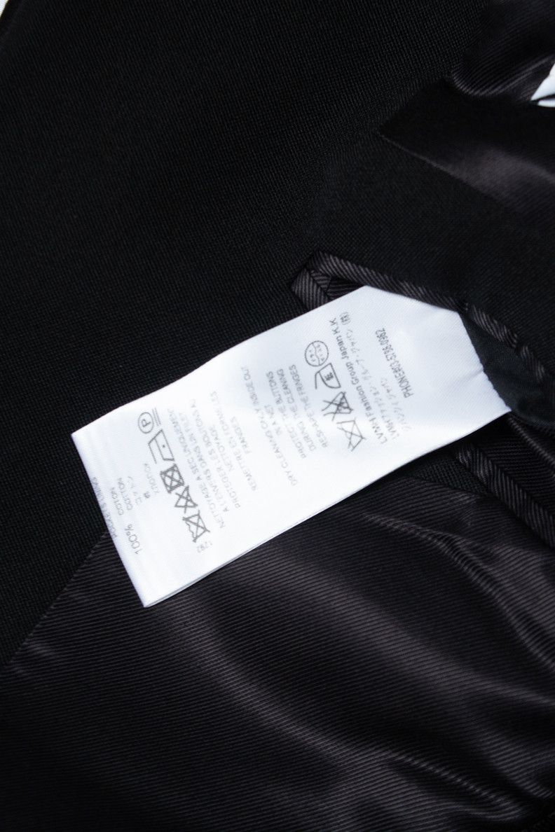 Givenchy Givenchy, Scarf lapel blazer in black Size 52R - 7 Thumbnail