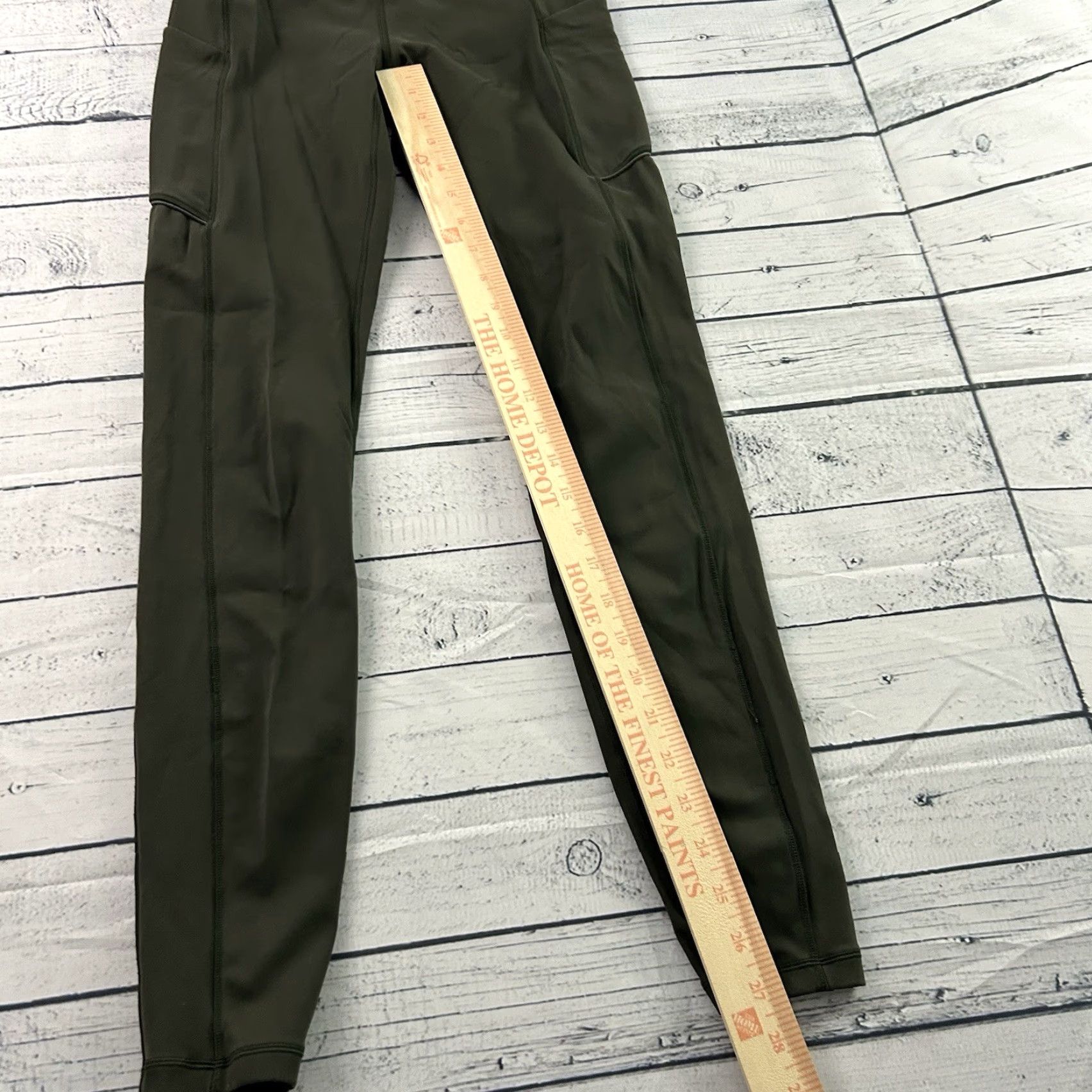 Lululemon Lululemon Speed Up Tight Leggings 28" Women's 6 Olive Green Yoga Athletic Compression Activewear Shapewear Mens? Size 28" / US 6 / IT 42 - 2 Thumbnail
