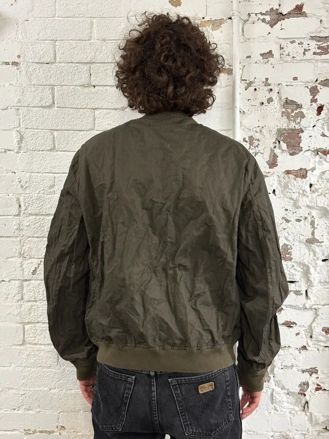 C.P. Company 2000s C.P. Company Khaki Houndstooth Bomber Jacket Size US L / EU 52-54 / 3 - 3 Thumbnail