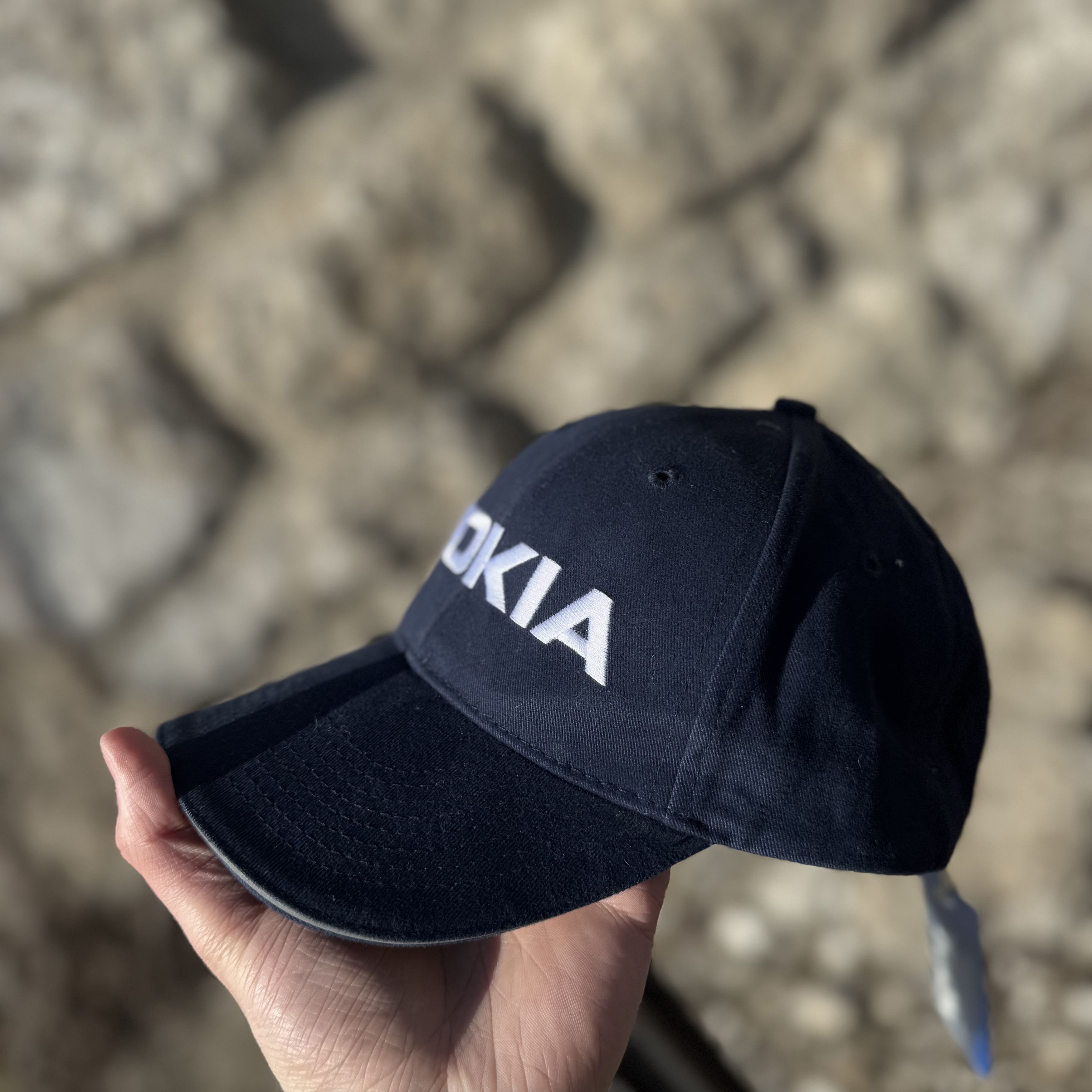 Apple Nokia 90s Vintage Cap Racing Hat Size ONE SIZE - 2 Thumbnail