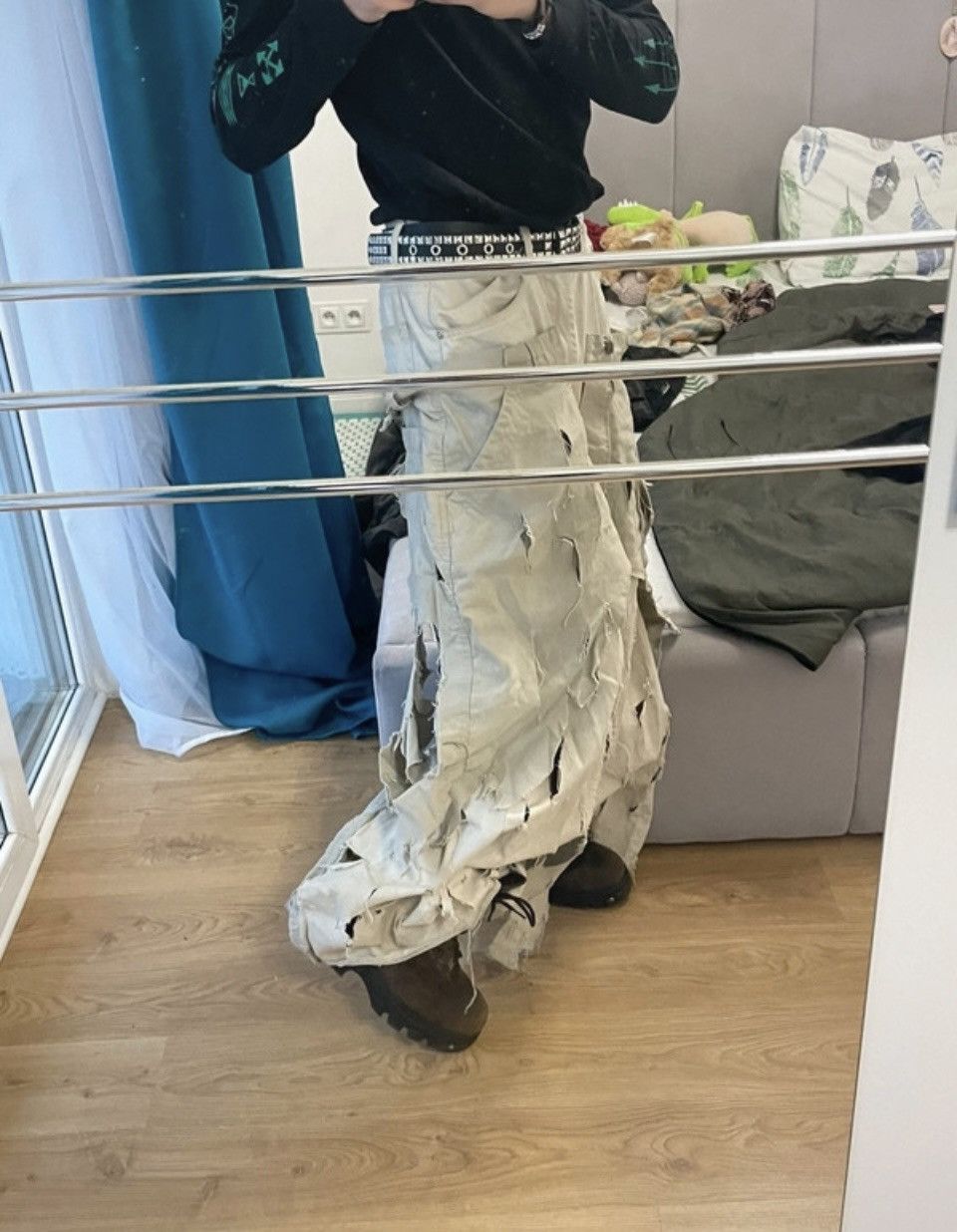 Handmade × Japanese Brand rare distressed archival pants Size US 33 - 6 Thumbnail