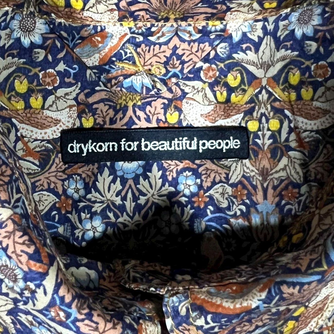 DRYKORN Drykorn Floral Patterned Western Cowboy Style Popper Shirt Women's Medium Size M / US 6-8 / IT 42-44 - 4 Thumbnail