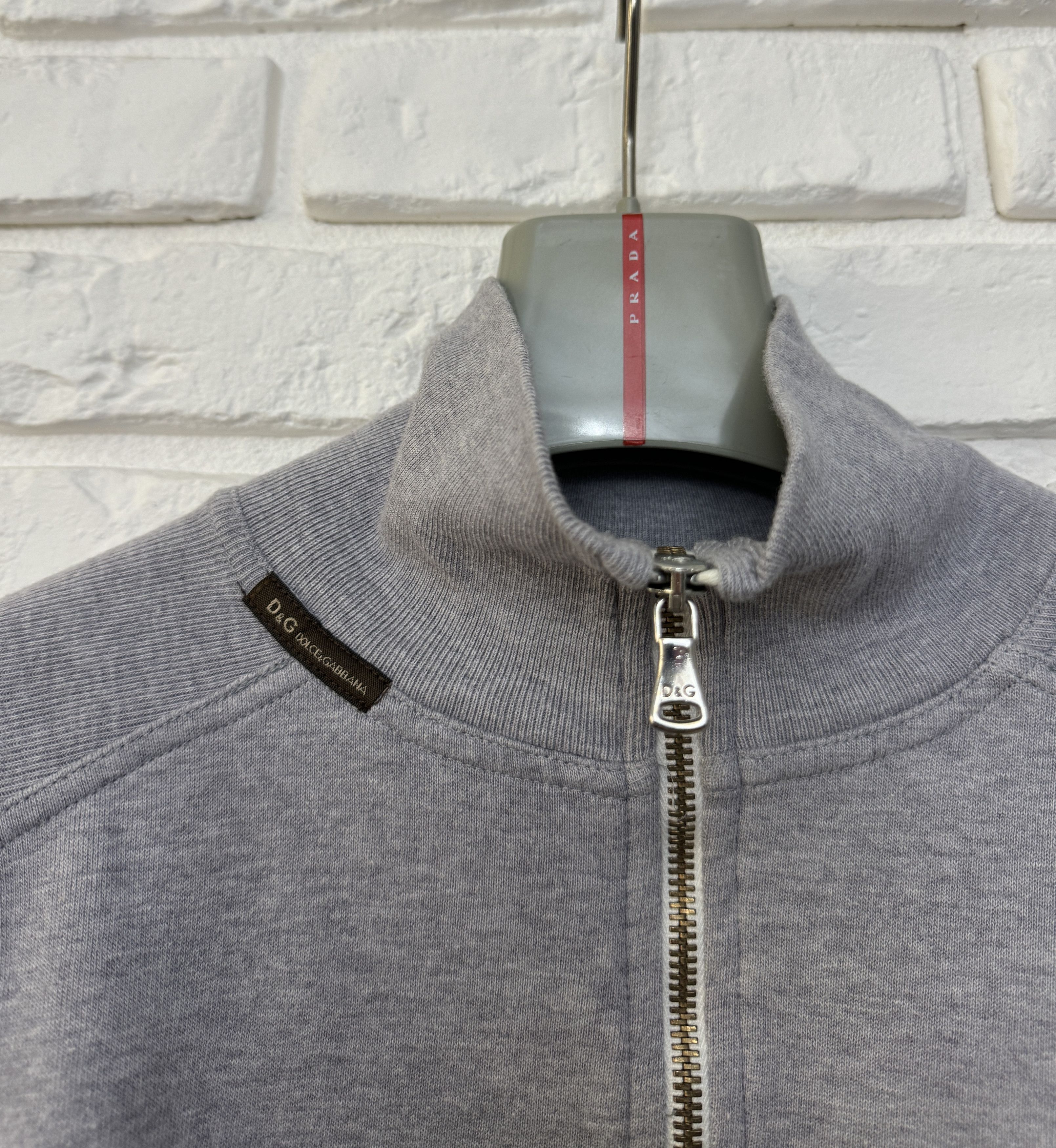 Dolce & Gabbana Dolce & Gabbana D&G Cotton Sweater 1/2 Zip Pullover Size L Size US L / EU 52-54 / 3 - 4 Thumbnail