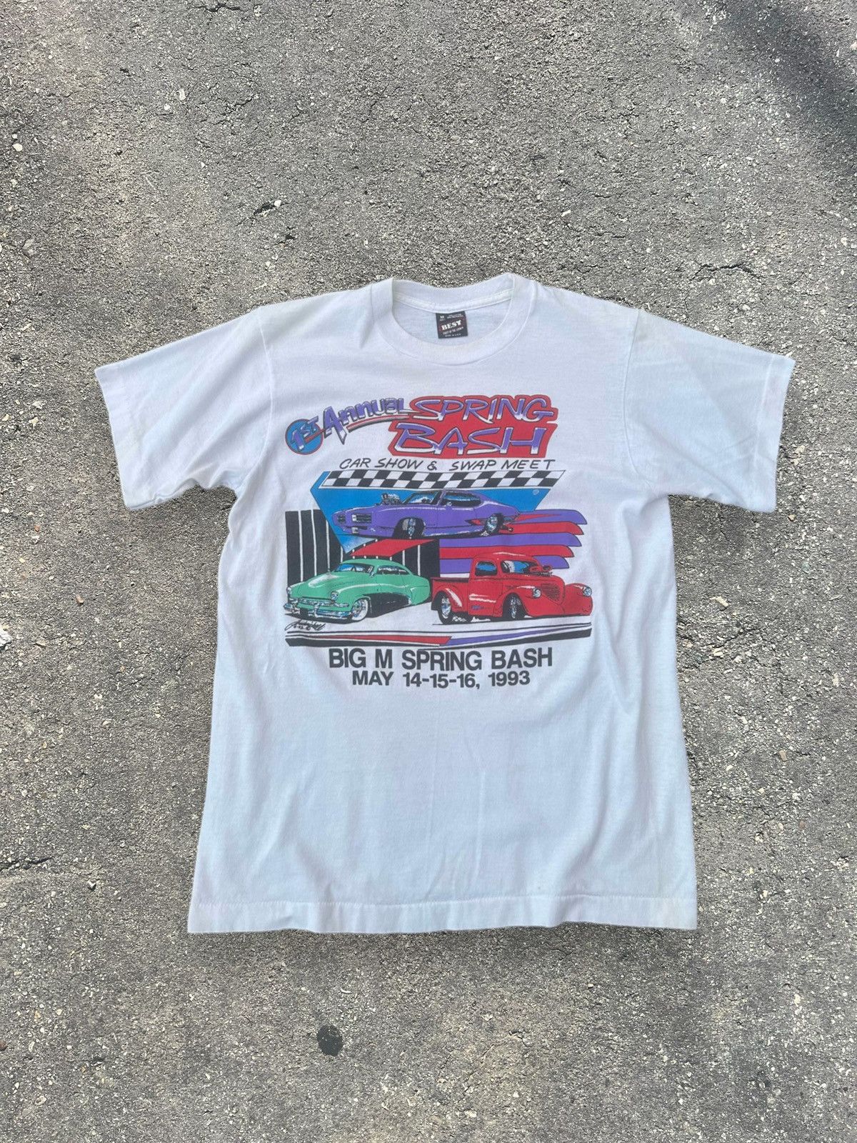 Vintage True Vintage 1993 NASCAR Spring Bash Tee Size US M / EU 48-50 / 2 - 1 Thumbnail