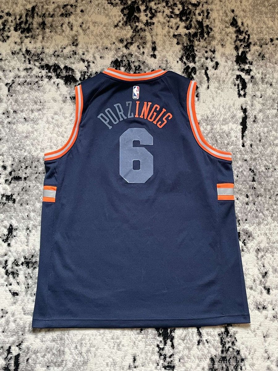 NBA × Nike × Vintage New York Knicks Jersey Nike Nba Prozingis 6 Xl Size US XL / EU 56 / 4 - 8 Thumbnail
