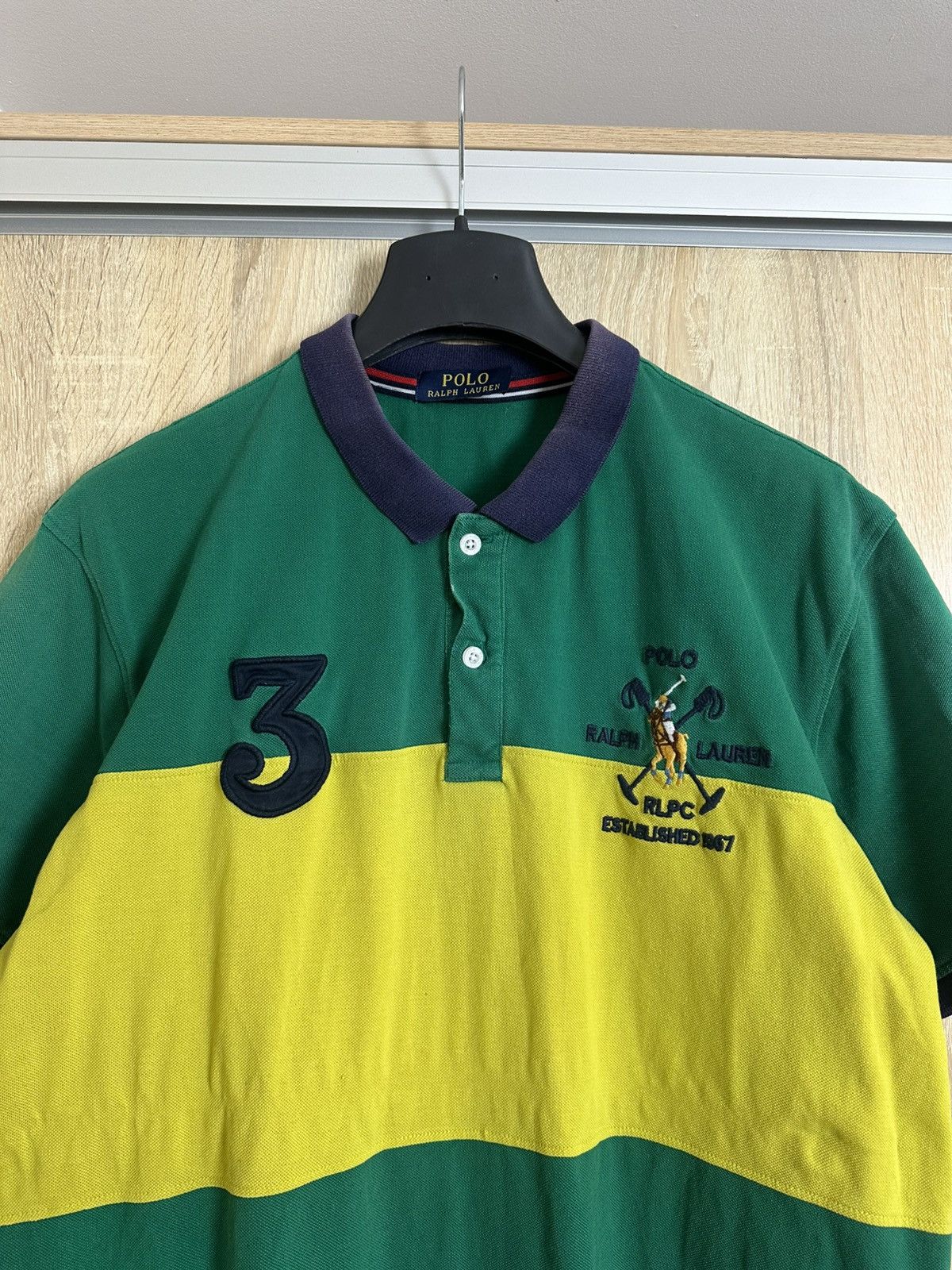 Polo Ralph Lauren 🔥 Polo Ralph Lauren Club Y2K Chief Keef Vintage Polo T Shirt Size US L / EU 52-54 / 3 - 2 Thumbnail