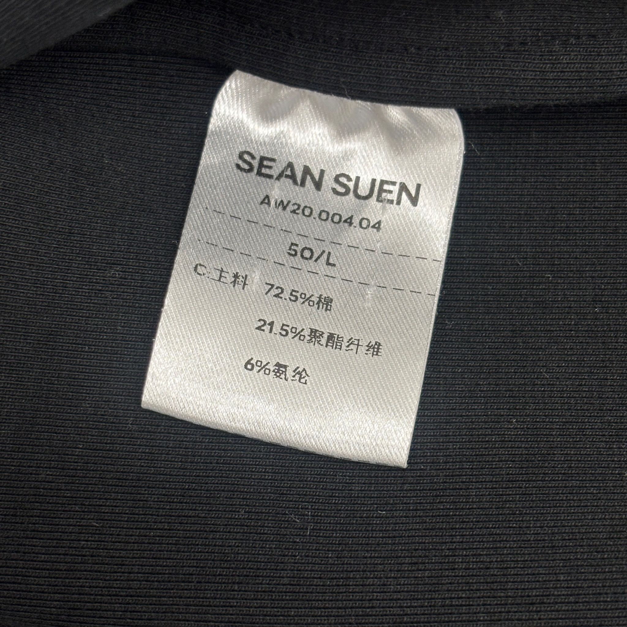 Sean Suen Sean Suen Black Soft Shirt AW20 Size US L / EU 52-54 / 3 - 8 Thumbnail