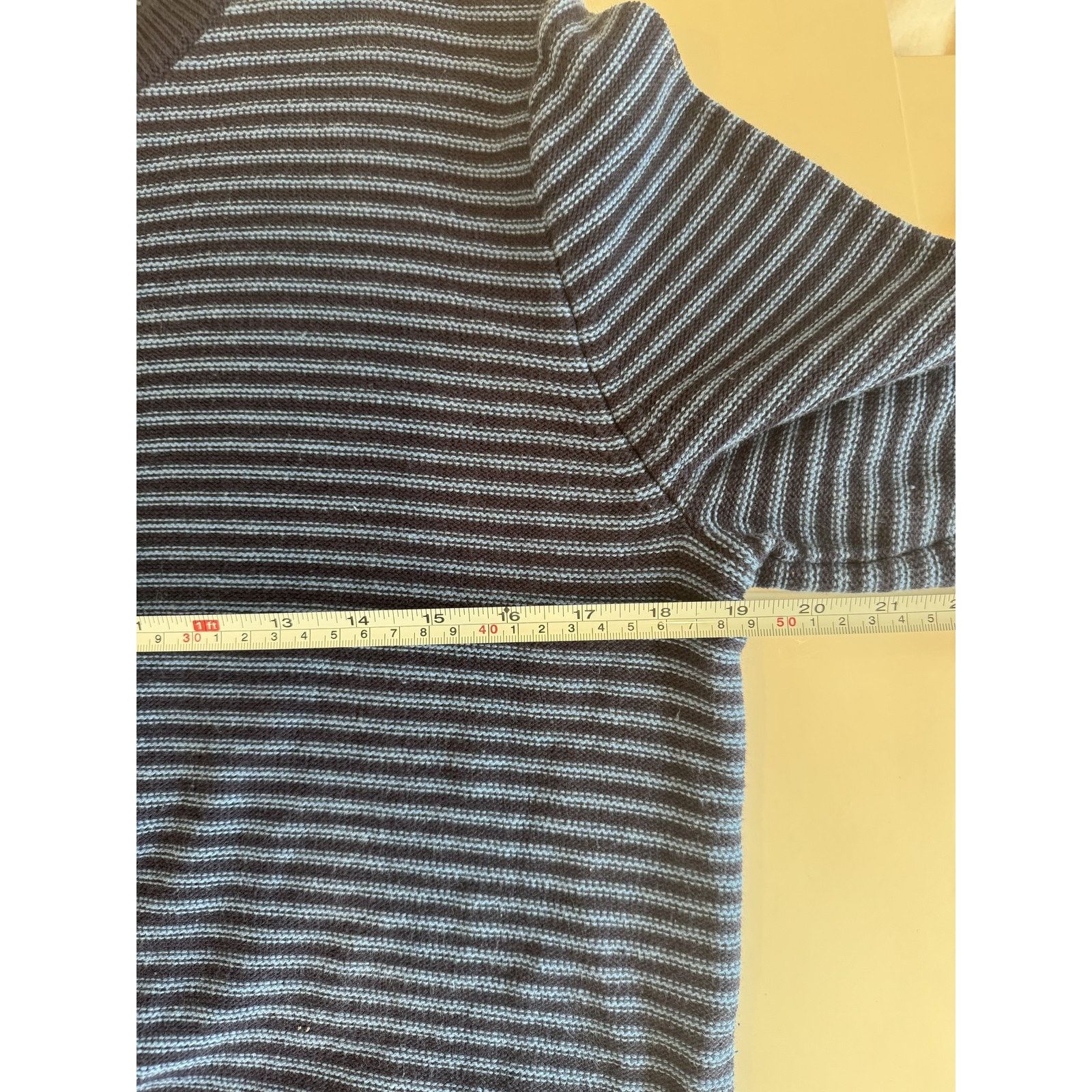 Chaps Chaps Sweater Striped Crewneck Pullover Classic Knit Size US S / EU 44-46 / 1 - 5 Thumbnail