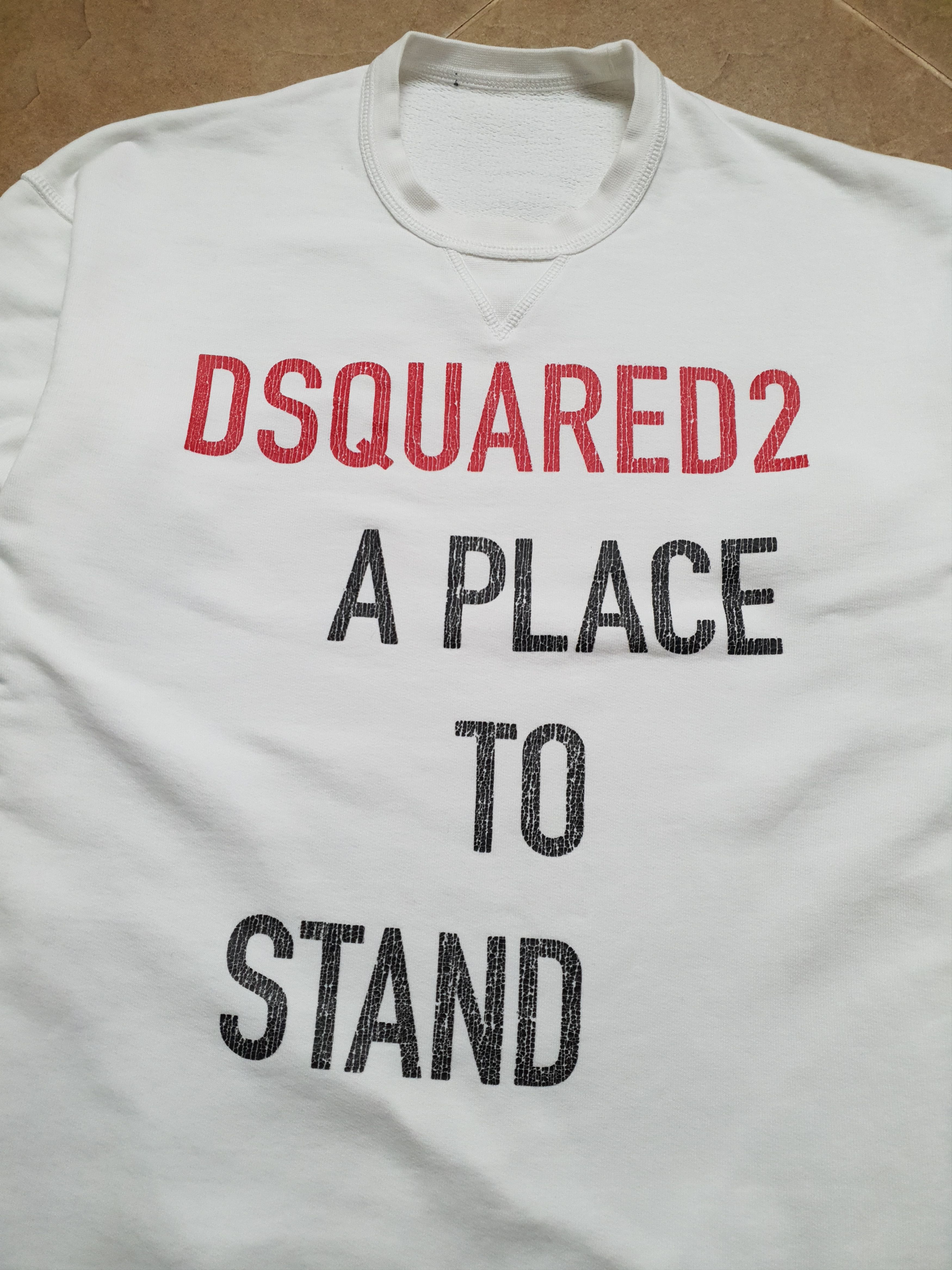 Dsquared2 Dsquared2 “A Place To Stand” Sweater Mens Size Xl Size US XL / EU 56 / 4 - 6 Thumbnail