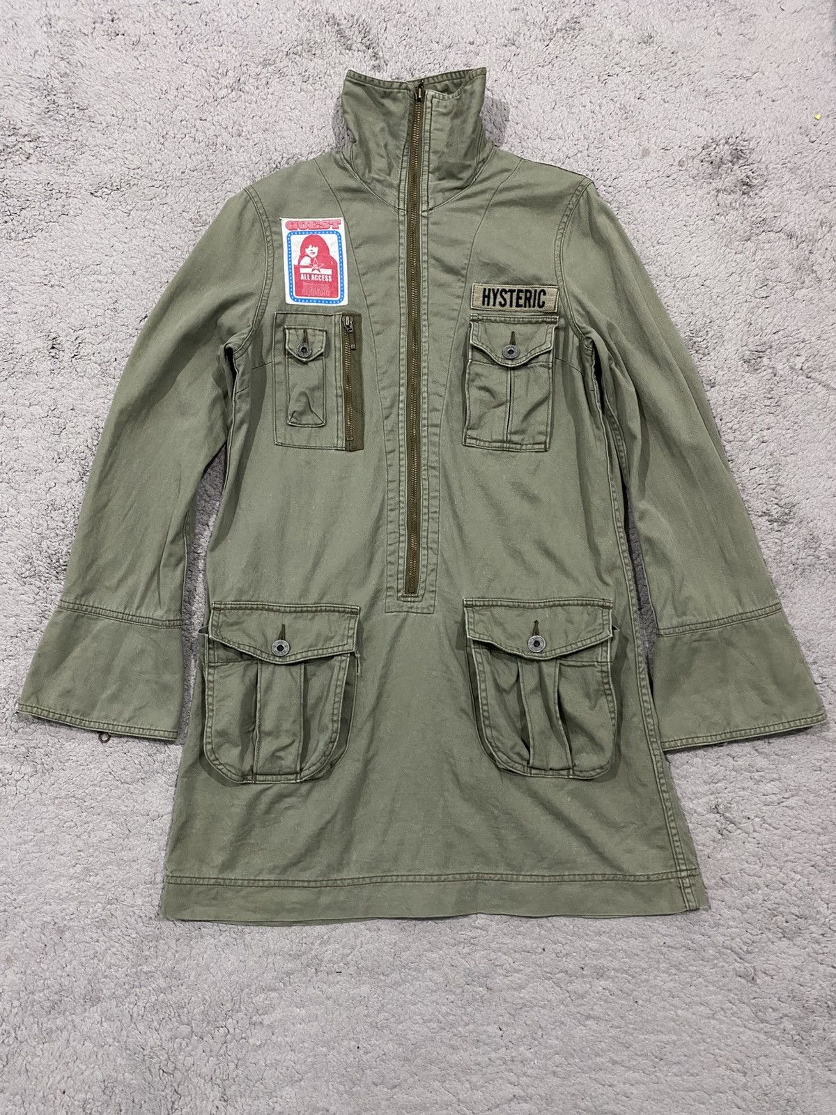 Hysteric Glamour Hysteric Glamour Army Jacket Punk Style Size US S / EU 44-46 / 1 - 2 Thumbnail