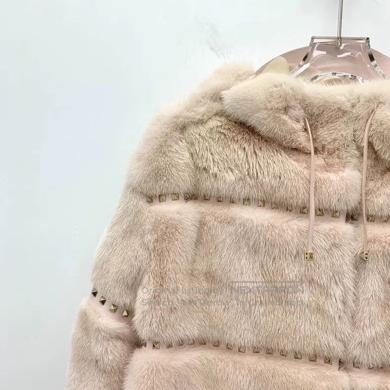 Valentino Valentino Beige studded cowhide Size S / US 4 / IT 40 - 3 Thumbnail